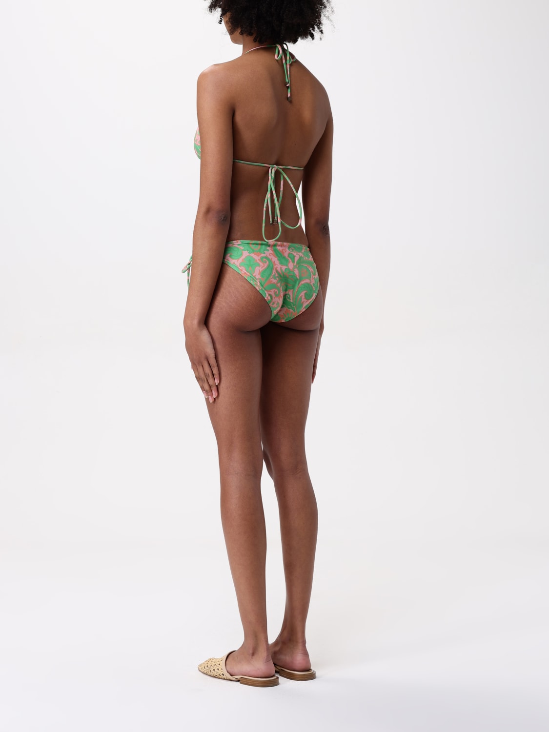 ETRO COSTUME: Costume da bagno bikini paisley Etro, Viola - Img 2