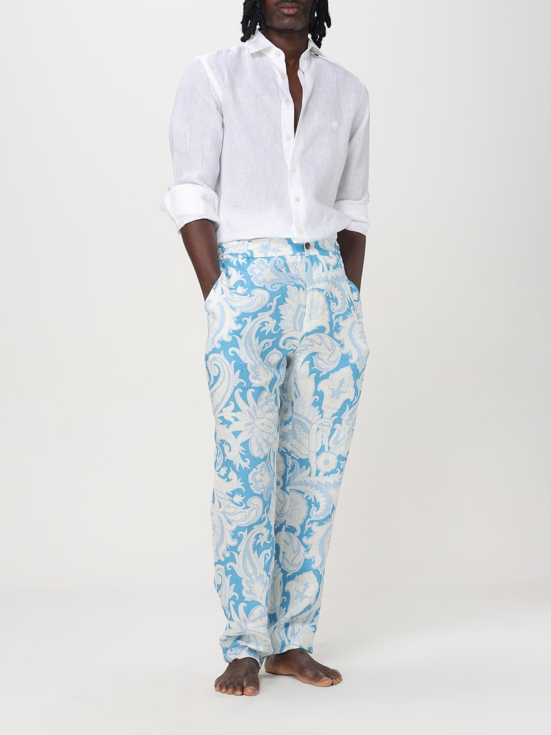 Tシャツ・カットソー ETRO FW23 SLIM FIT SHIRT (11831_95710200) Men's Etro T-Shirts - up to −70% | Stylight