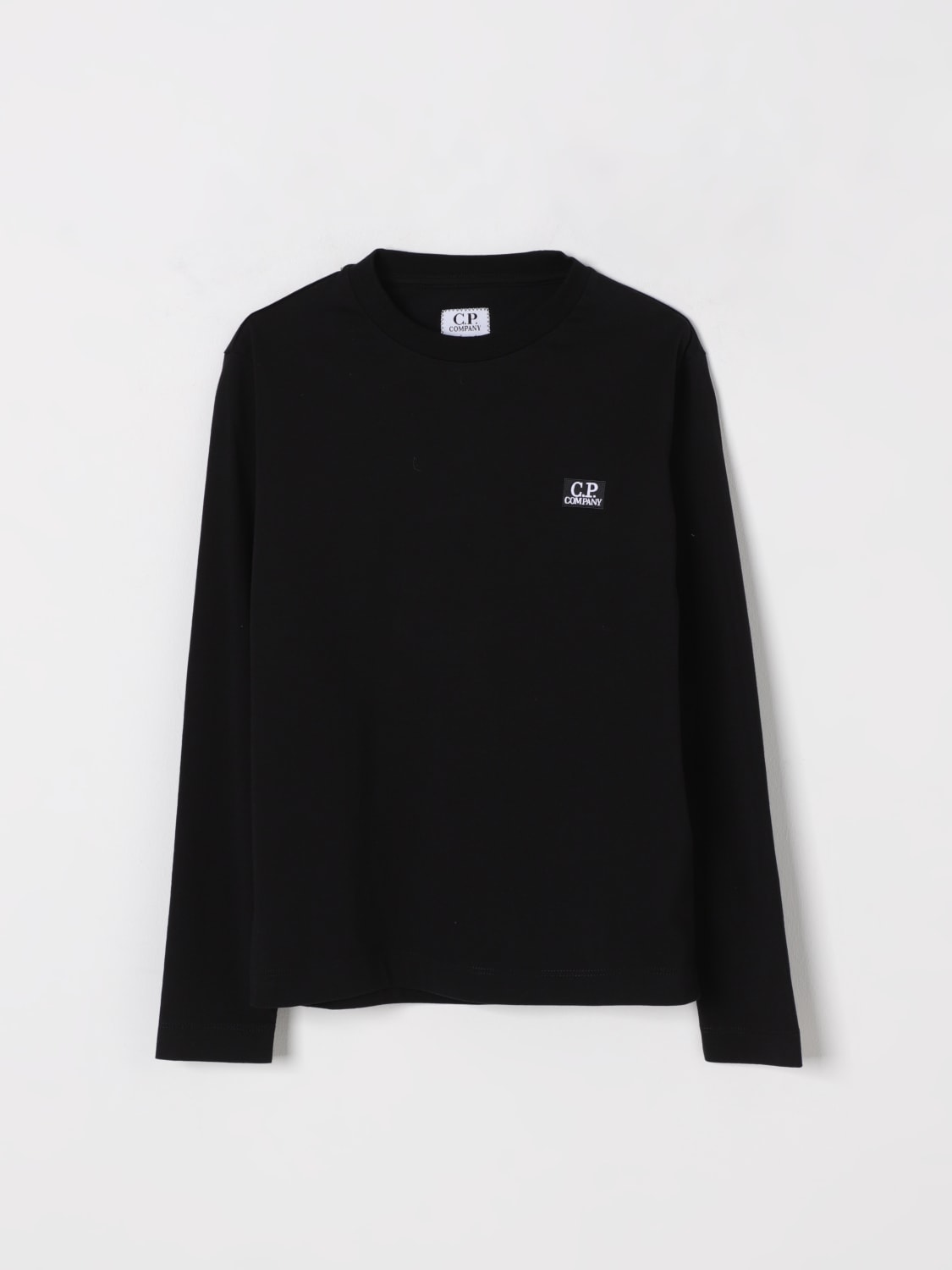 C.P. COMPANY T-SHIRT: T-shirt kinder C.P. Company, Schwarz - Img 1