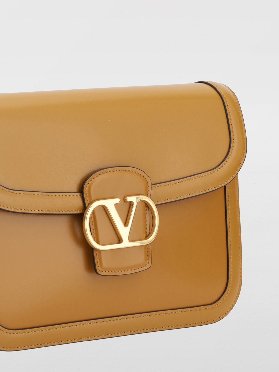 VALENTINO GARAVANI SHOULDER BAG: Shoulder bag men Valentino Garavani, Camel - Img 3