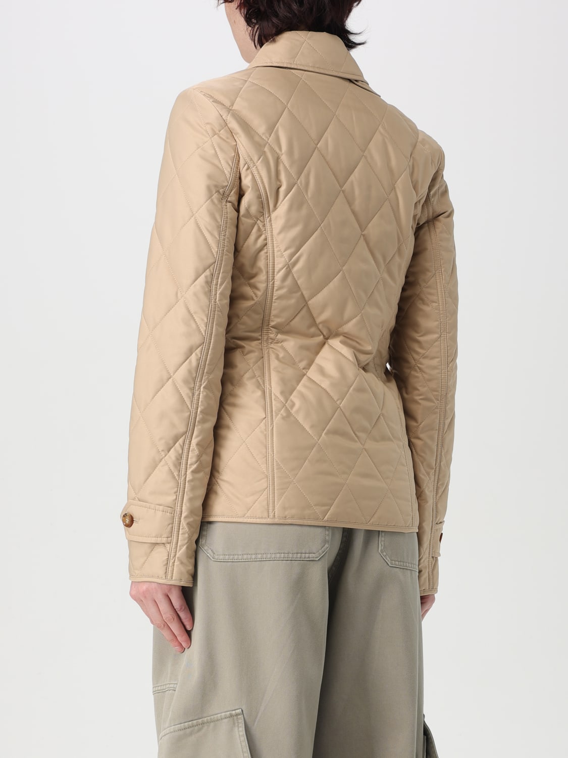 BURBERRY: Jacket woman - Beige | Burberry jacket 8100659
