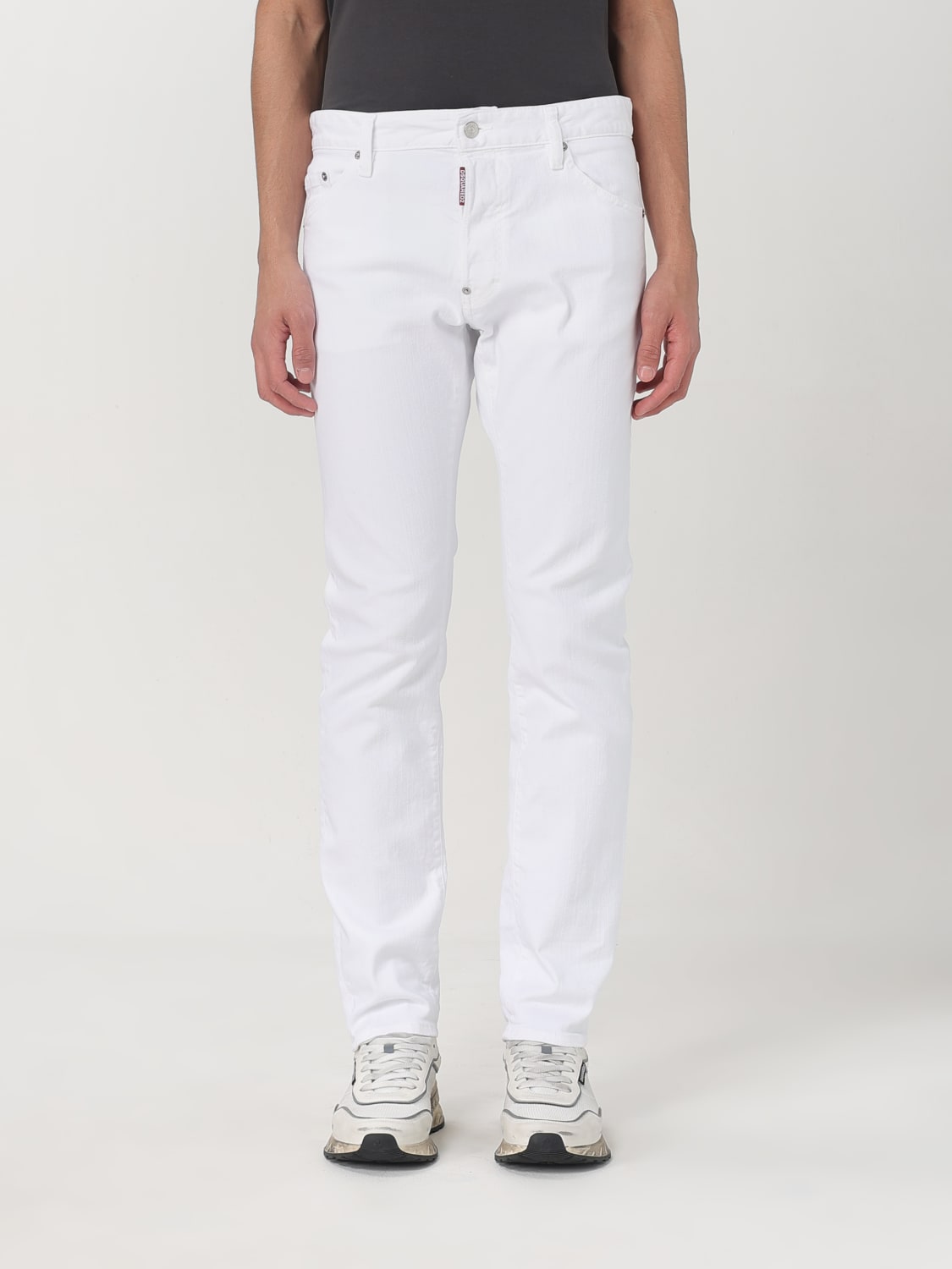 DSQUARED2 JEANS: Hose herren Dsquared2, Weiß - Img 1