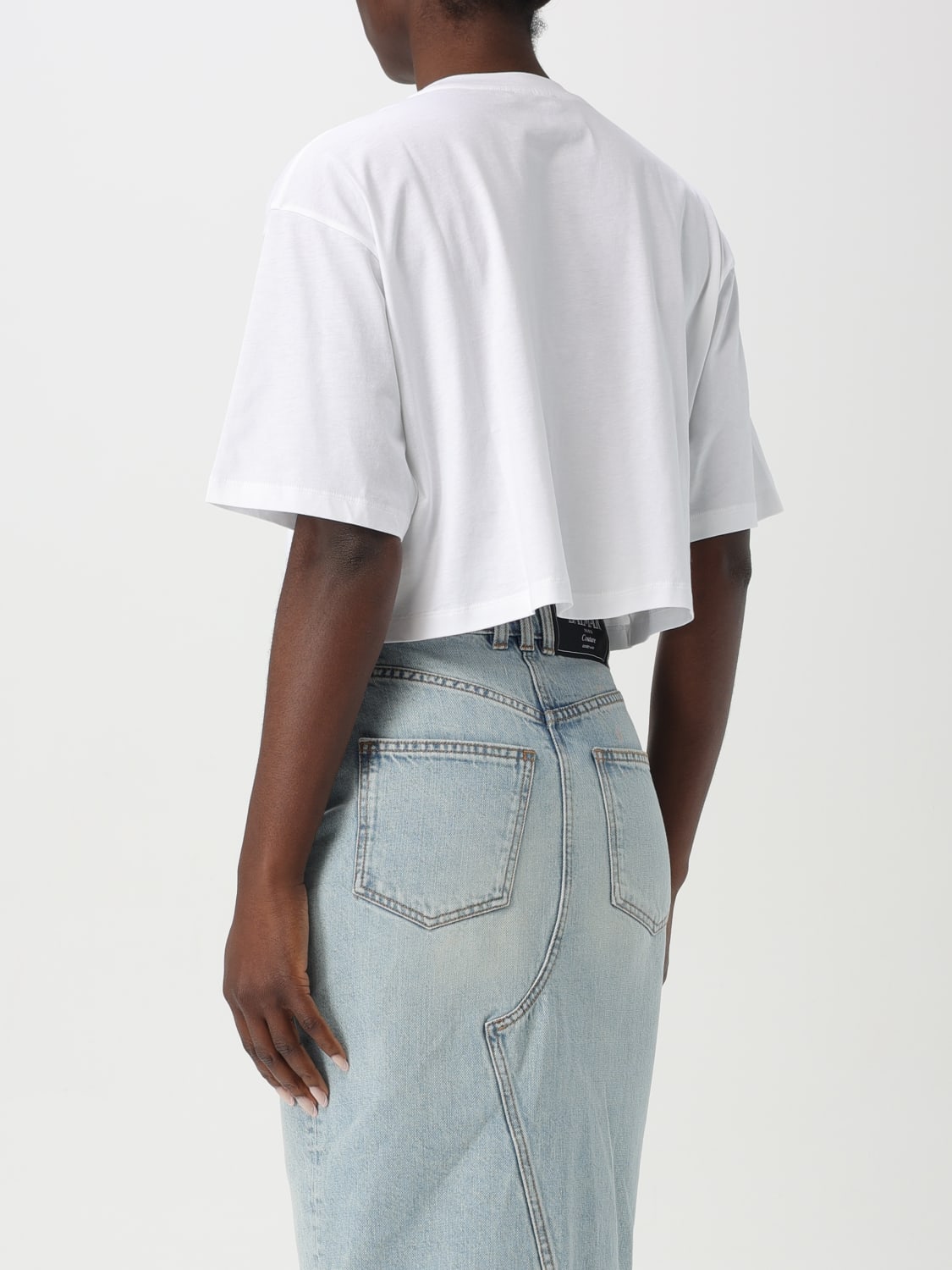 BALMAIN：Tシャツ レディース - ホワイト | GIGLIO.COM