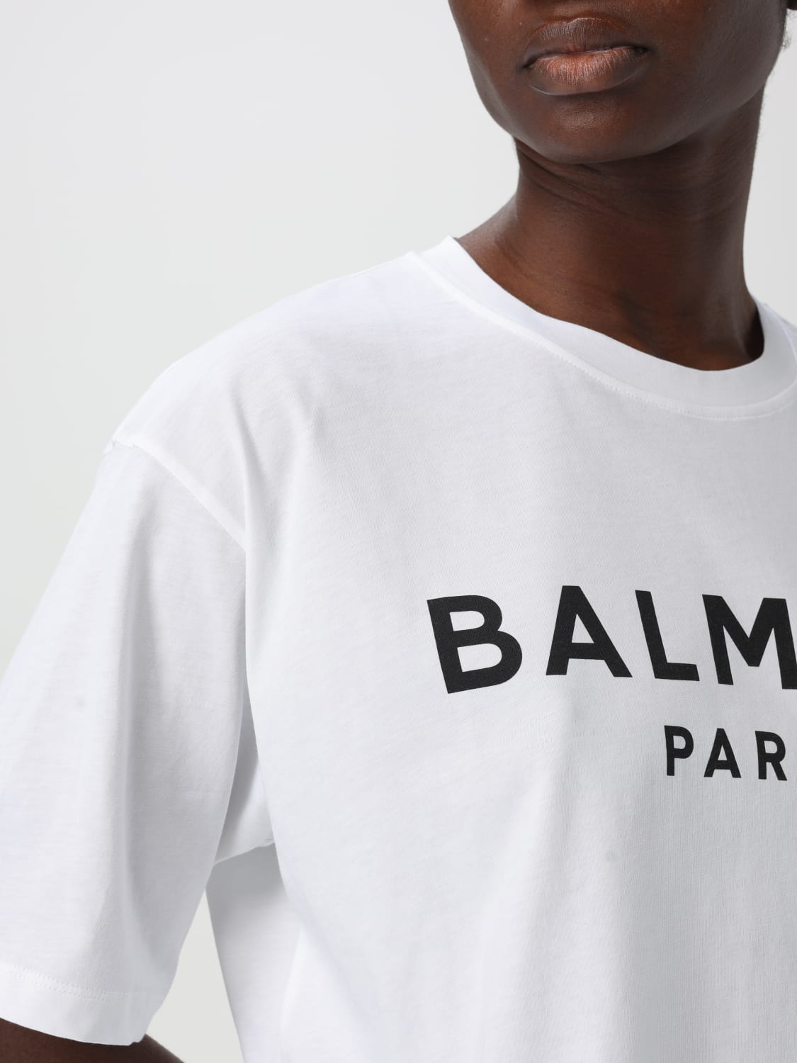 BALMAIN：Tシャツ レディース - ホワイト | GIGLIO.COM