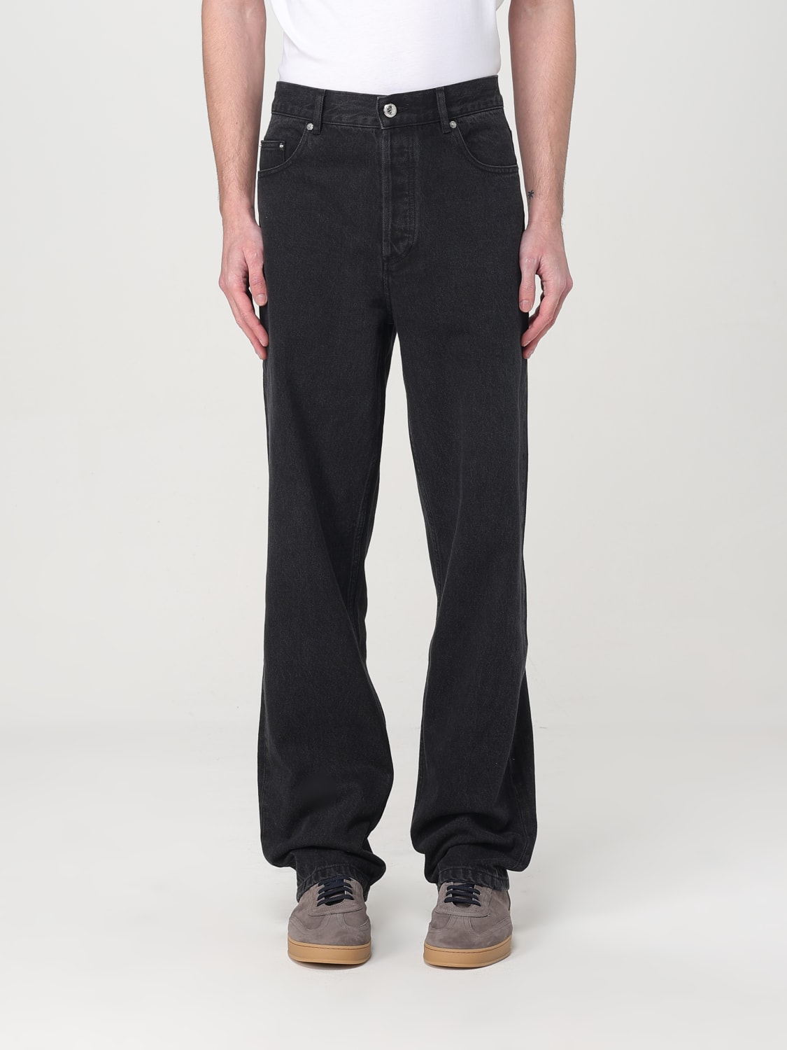 A.P.C. JEANS: Jeans men A.P.C., Black - Img 1