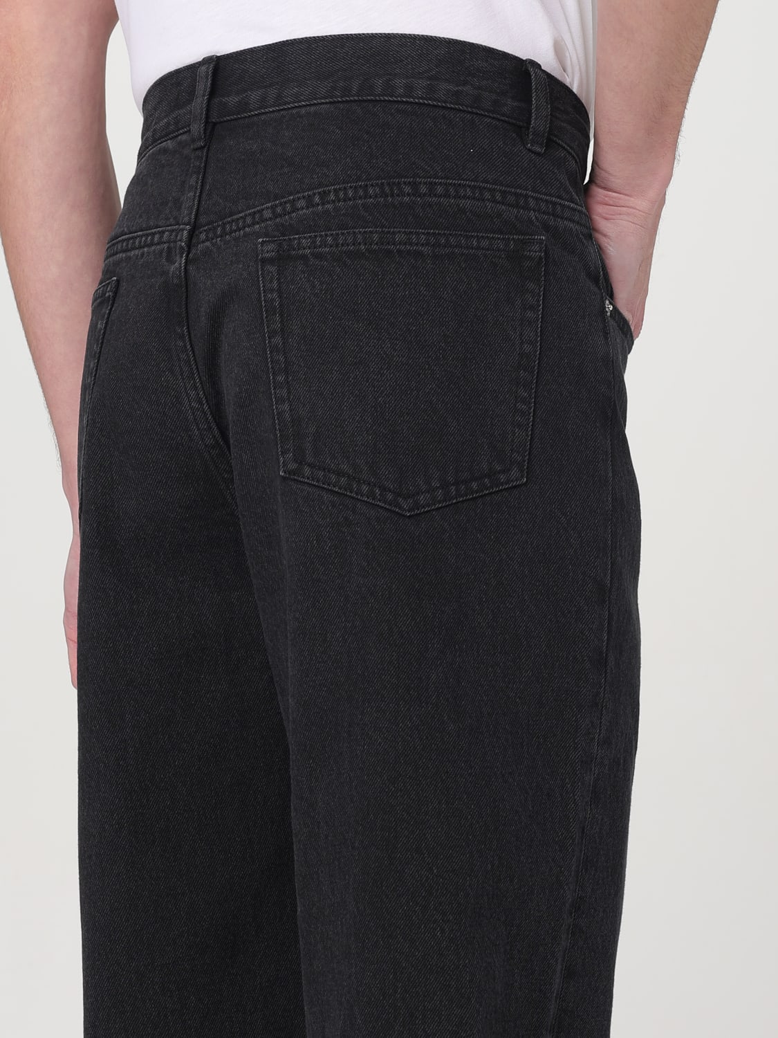 A.P.C. JEANS: Jeans men A.P.C., Black - Img 4