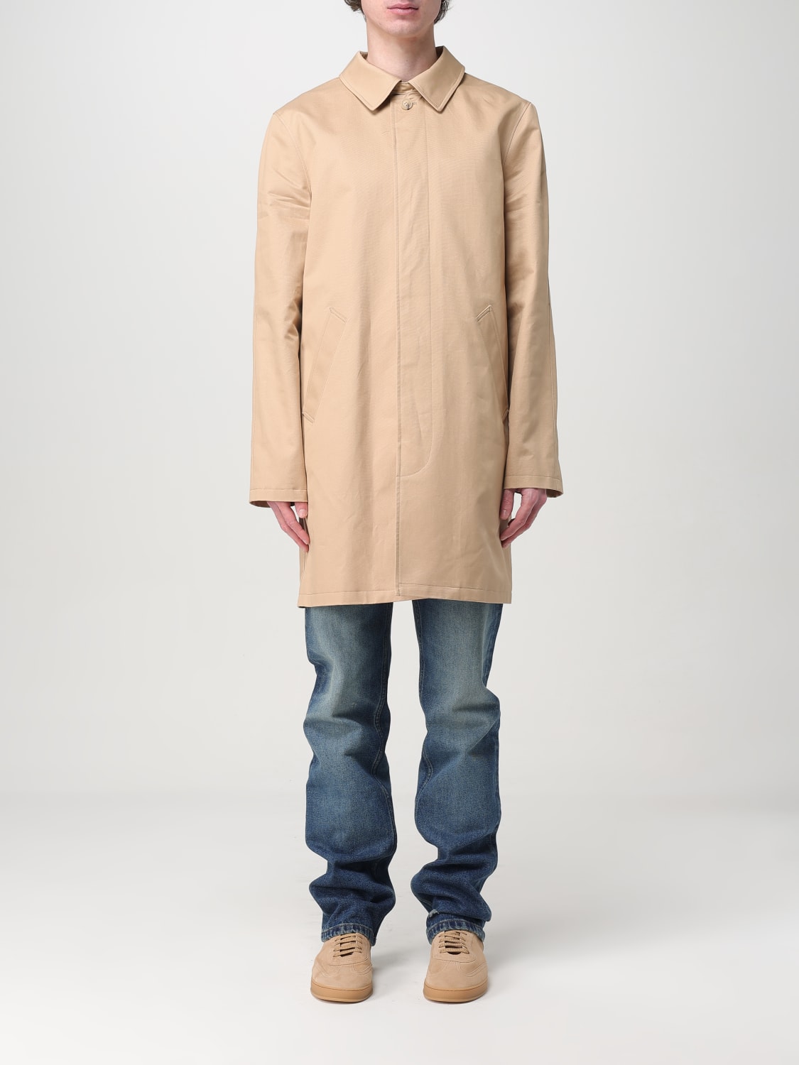 A.P.C｜COATS (COZBA F01150 BAA) Cotton trench coat A.P.C. - SchaferandweinerShops Japan