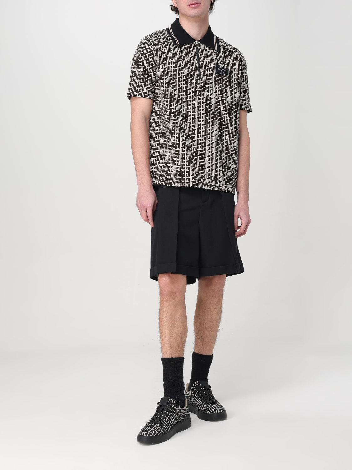 BALMAIN POLO: Polo herren Balmain, Weiß - Img 2