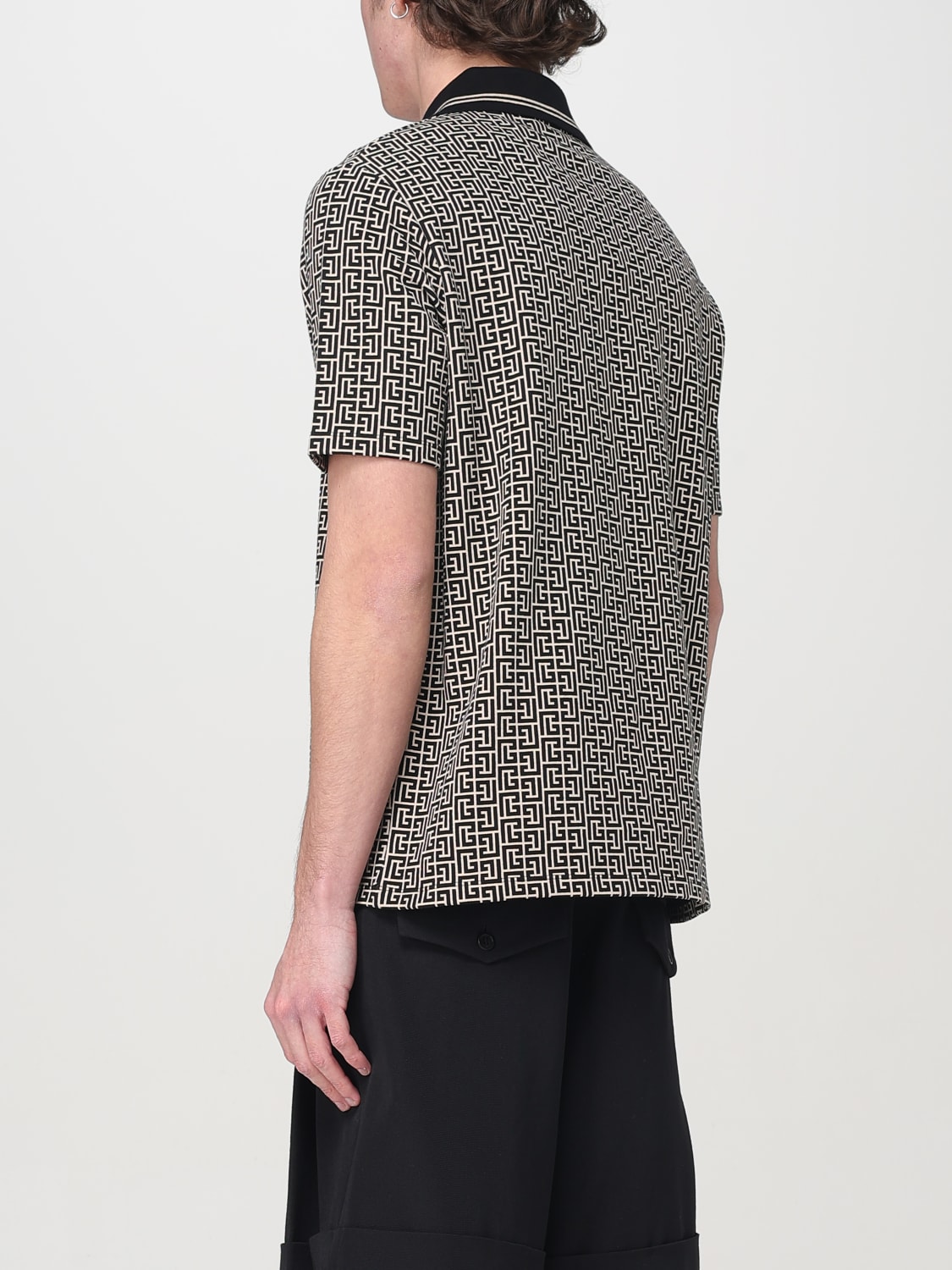 BALMAIN POLO: Polo herren Balmain, Weiß - Img 3