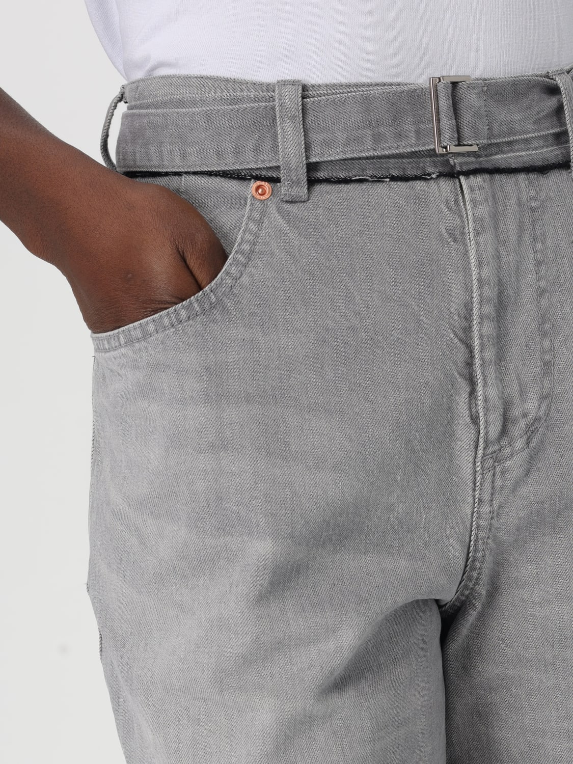 デニム・ジーパン SACAI Women Denim Pants SCW210301 Gray SACAI: Jeans woman - Grey | Sacai jeans SCW210 online at