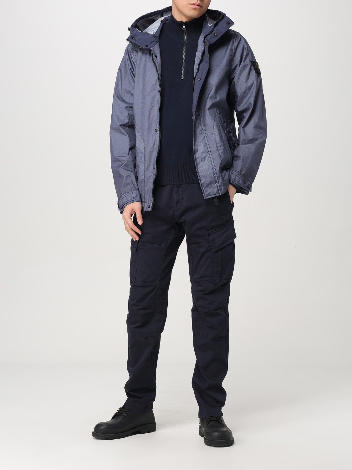 STONE ISLAND JACKET: Jacket men Stone Island, Blue - Img 2