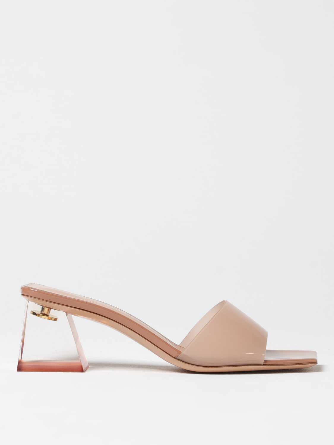 GIANVITO ROSSI HEELED SANDAL: Heeled sandals woman Gianvito Rossi, Pink - Img 1