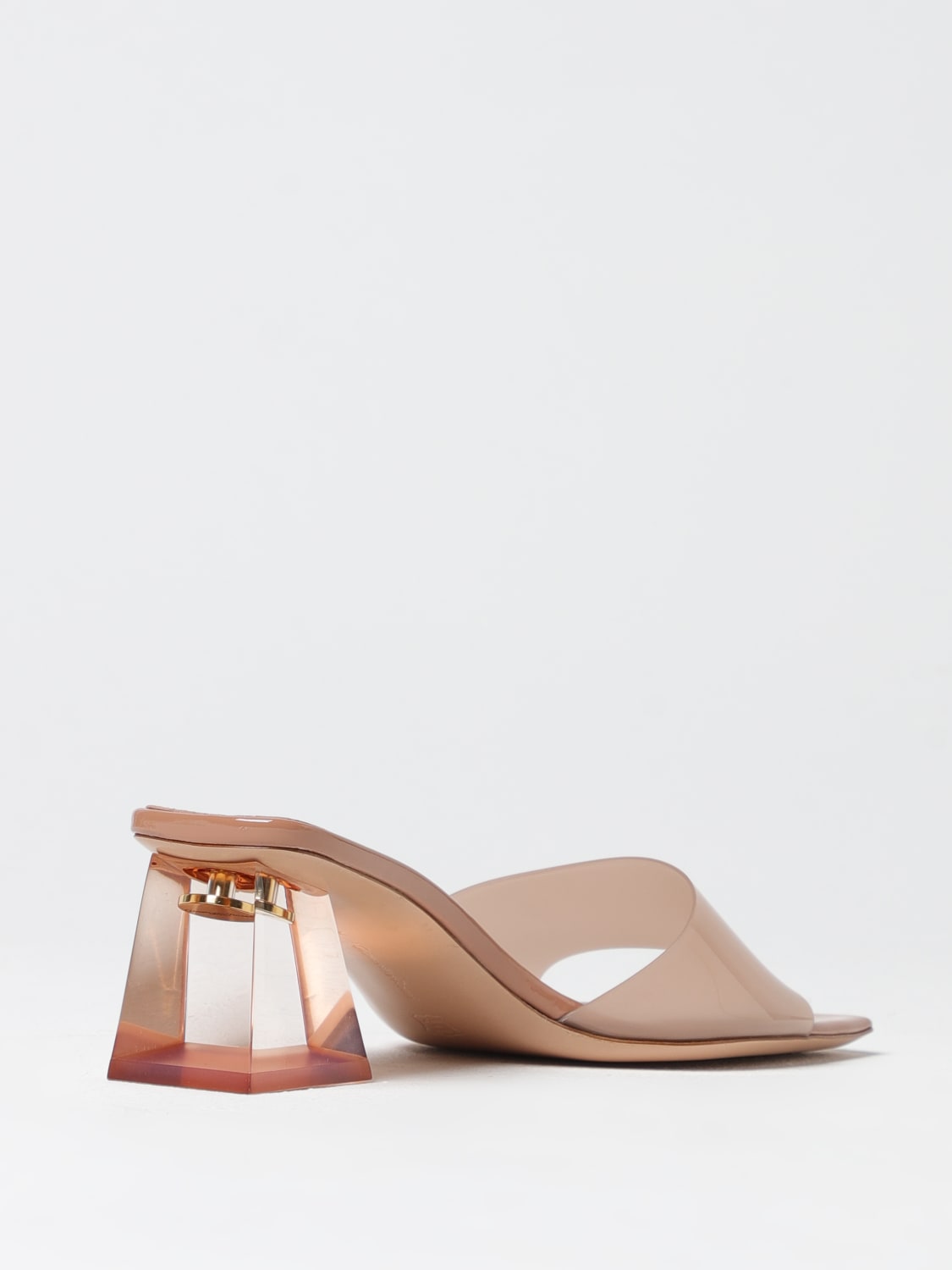 GIANVITO ROSSI HEELED SANDAL: Heeled sandals woman Gianvito Rossi, Pink - Img 3