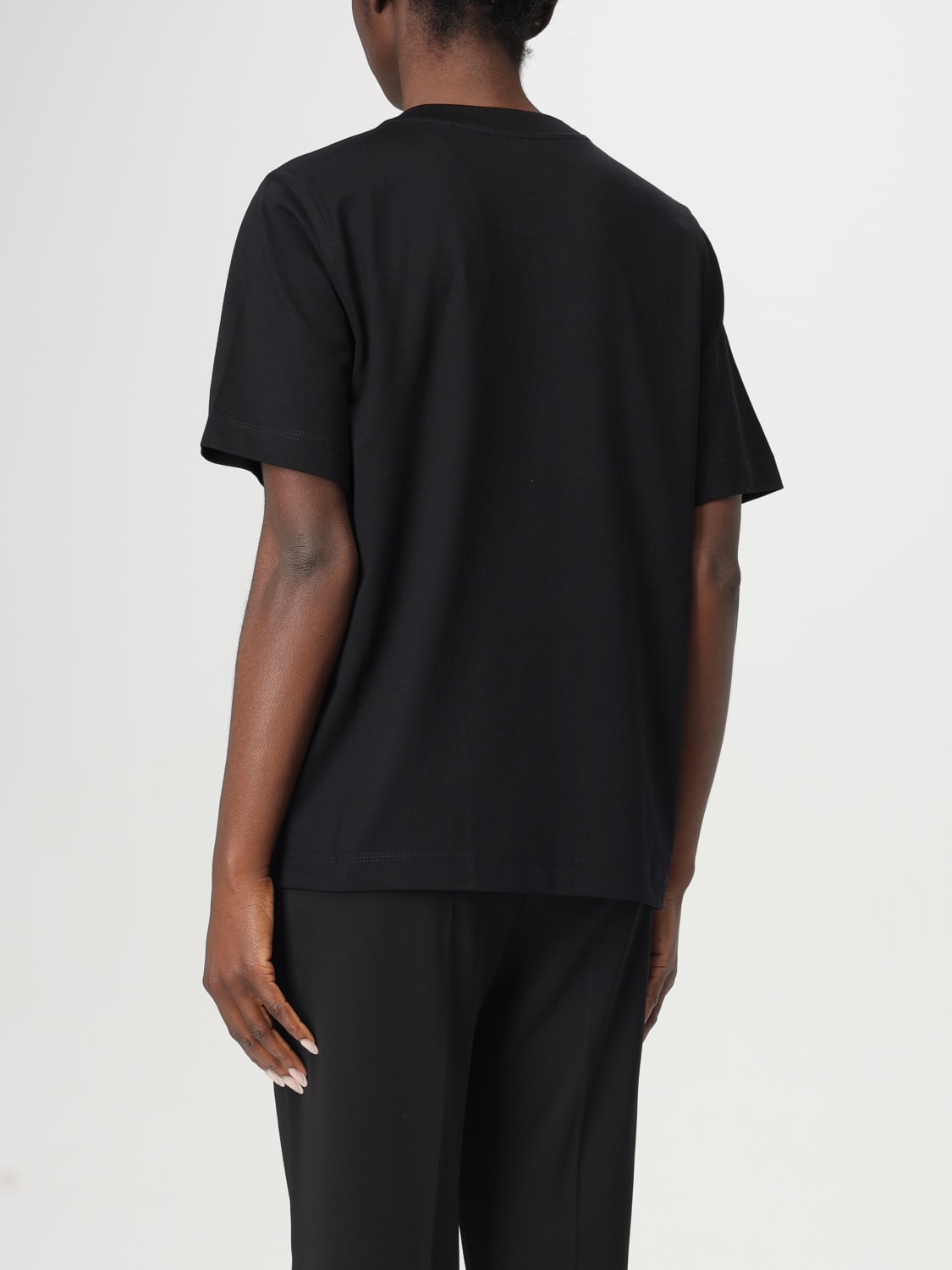 Tシャツ・カットソー BURBERRY Woman T-Shirt Black 8103970 BURBERRY: T-shirt woman - Black | Burberry t-shirt 8103970