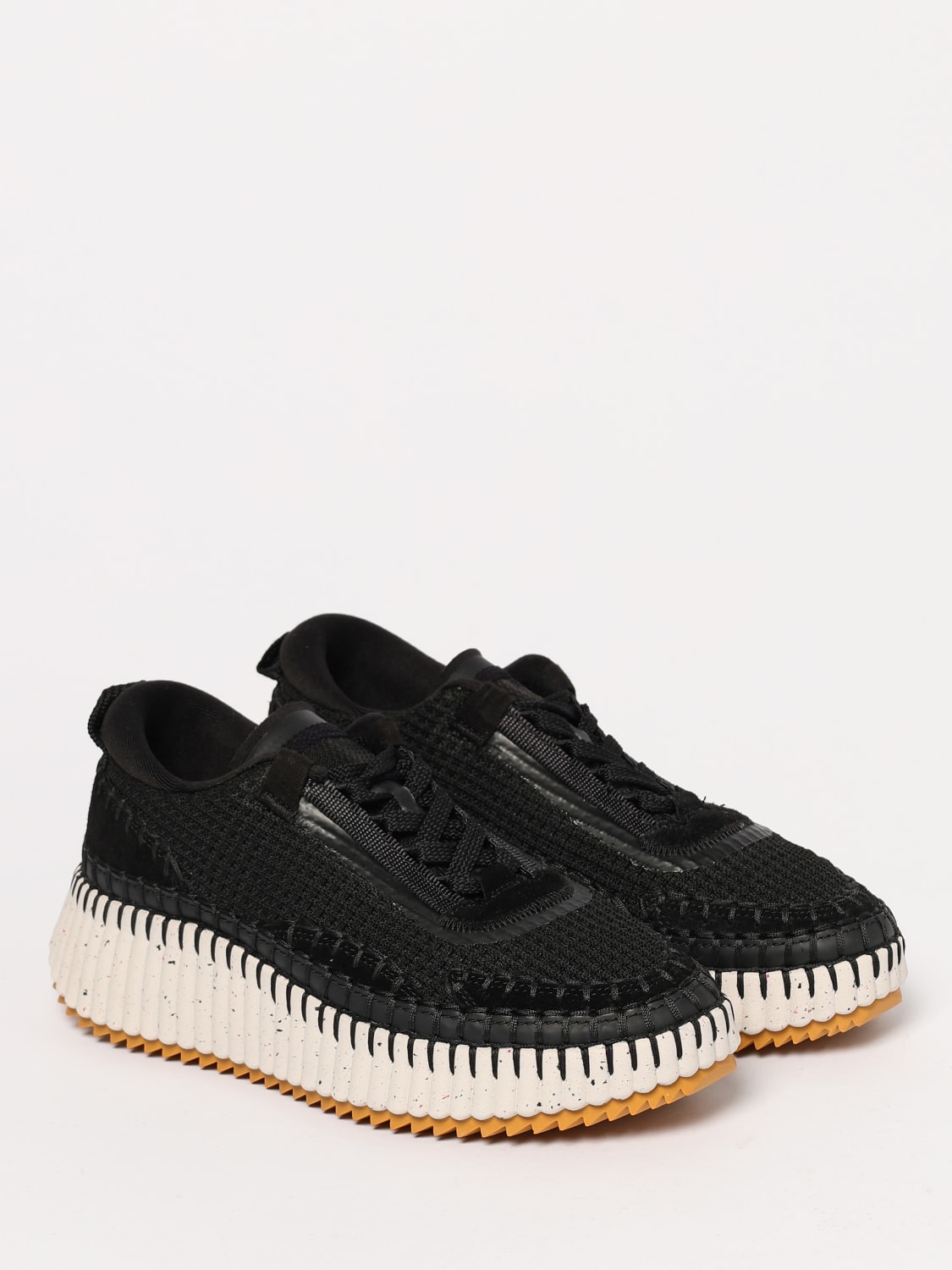 スニーカー CHLOE Woman Sneakers Black CHC22S579Y0 001 CHLOÉ: Sneakers woman - Black | Chloé sneakers CHC22S579Y0