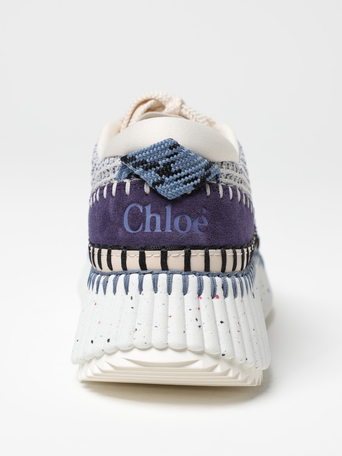 スニーカー CHLOE Woman Sneakers Blue CHC22S579Y0 411 Chloé Nama sneakers for Women - Blue in USA | Level Shoes