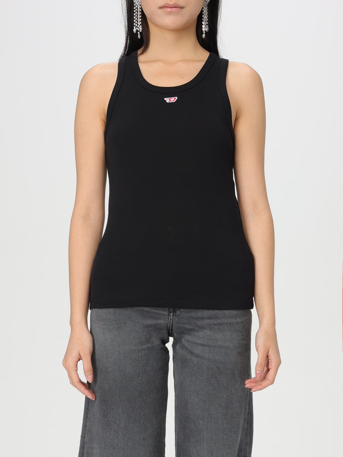 DIESEL TOP: Top woman Diesel, Black - Img 1