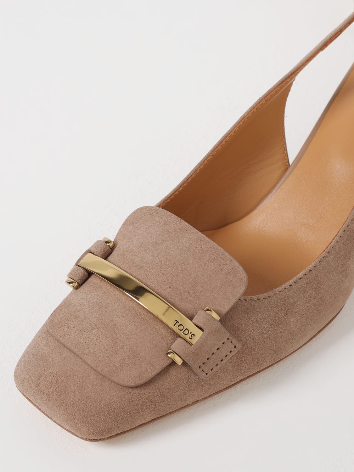 TOD'S PUMP: Pumps woman Tod's, Beige - Img 4