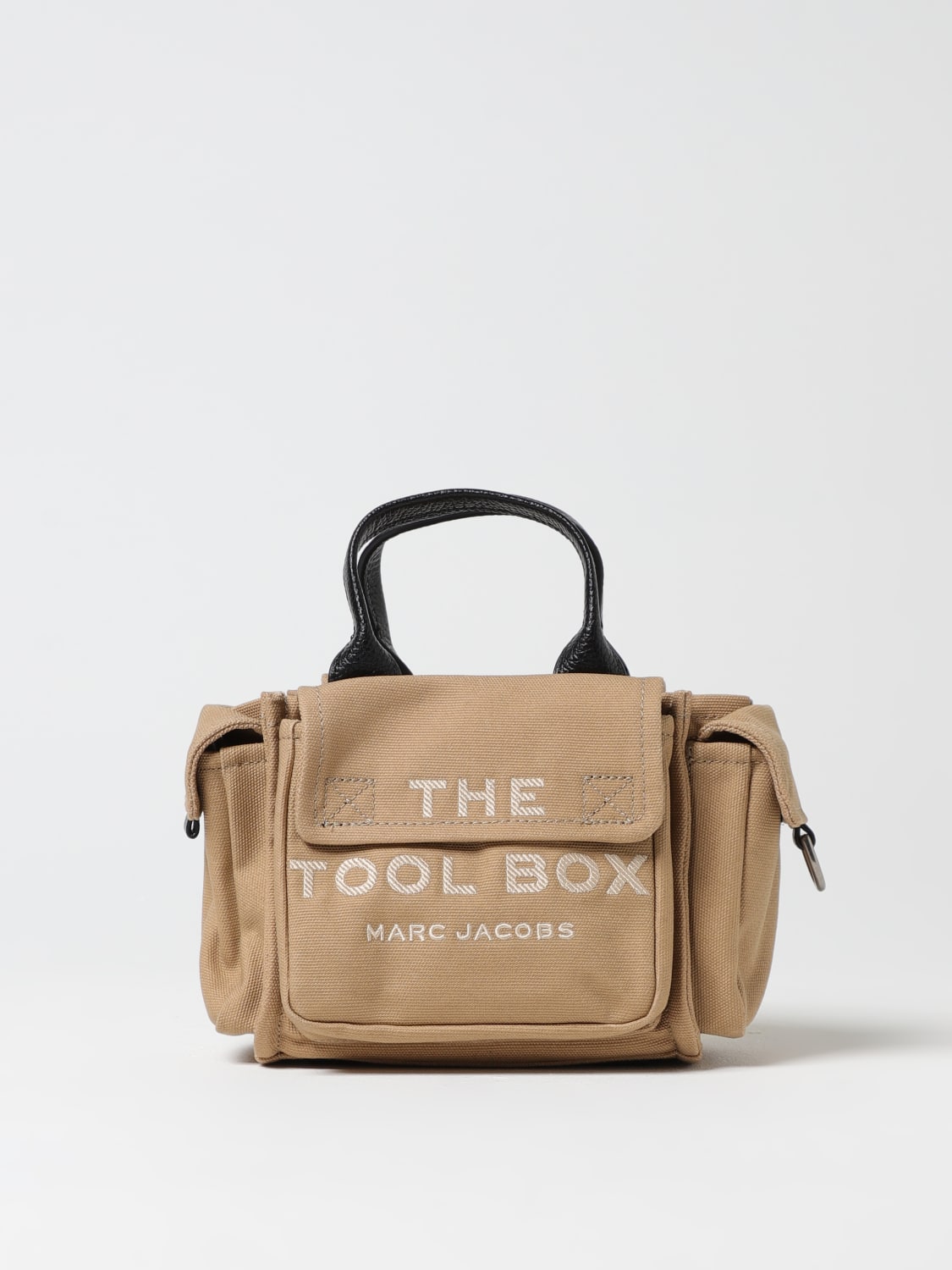 ハンドバッグ MARC JACOBS Woman Handbag Beige 2S4HTT056H03 255 Marc Jacobs Beige Leather Lock That Tote Marc Jacobs | TLC