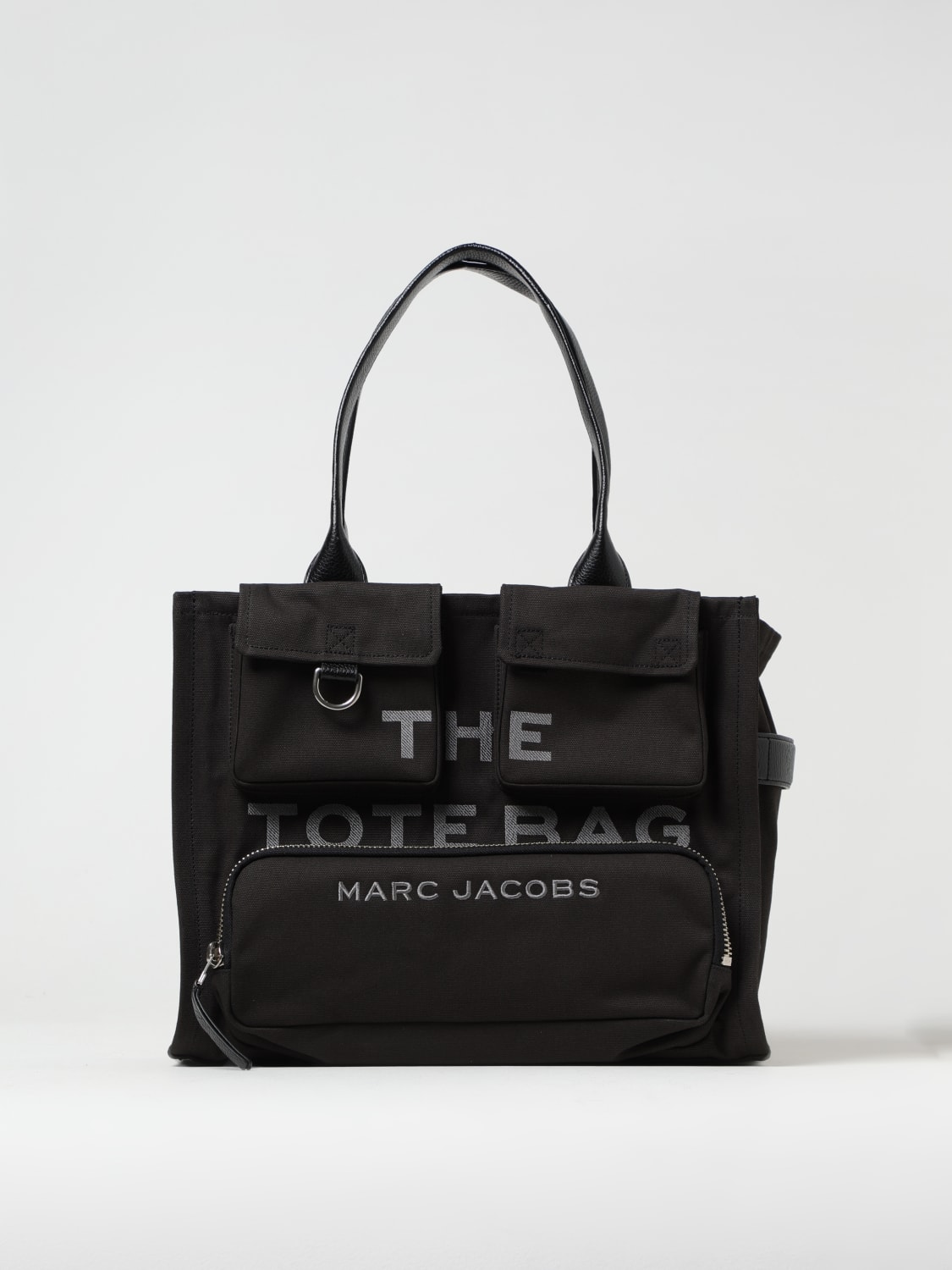 MARC JACOBS BORSA TOTE: Borsa The Cargo Tote Bag Marc Jacobs in canvas , Nero - Img 1