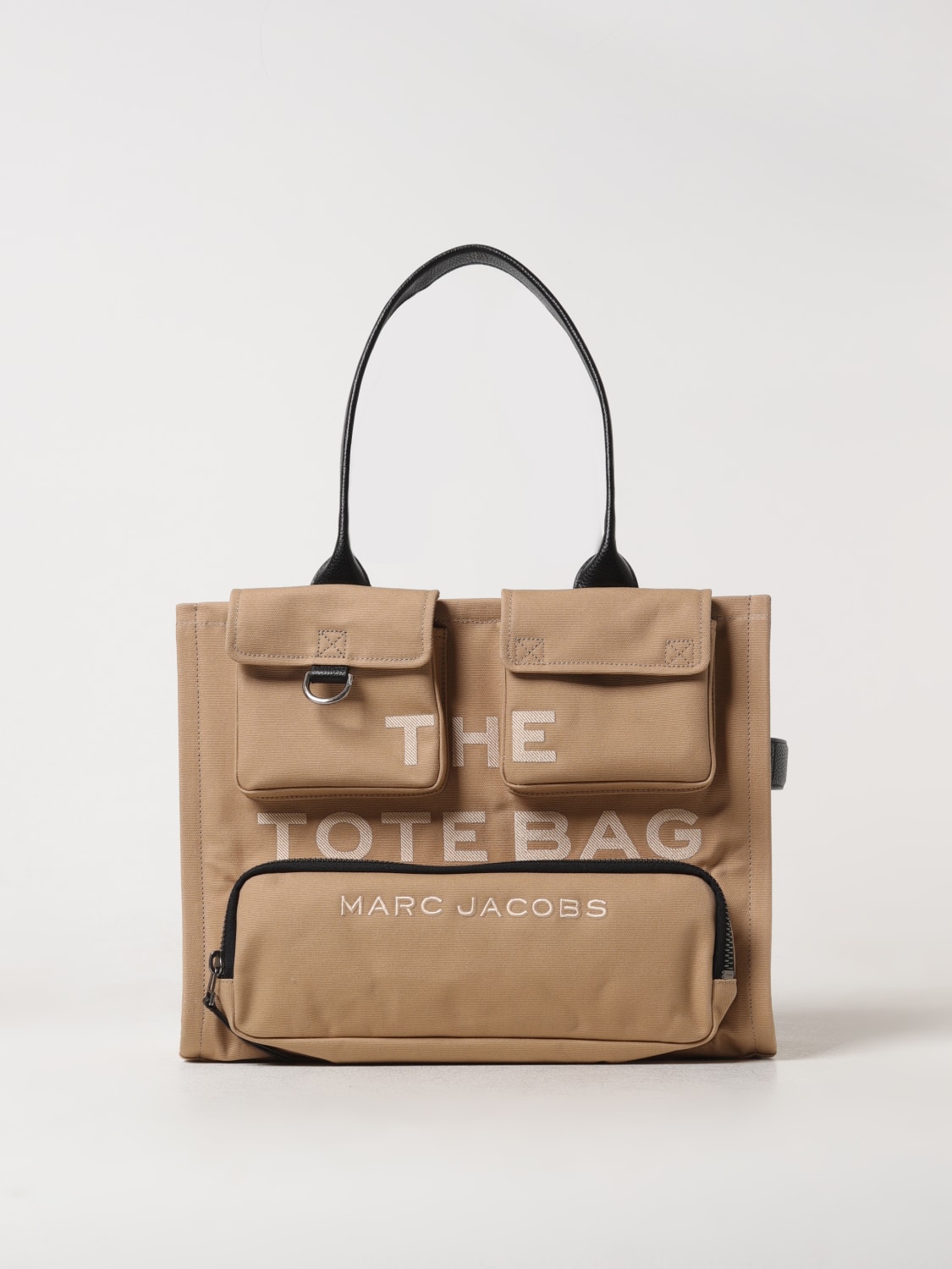 MARC JACOBS BORSA TOTE: Borsa The Cargo Tote Bag Marc Jacobs in canvas , Beige - Img 1