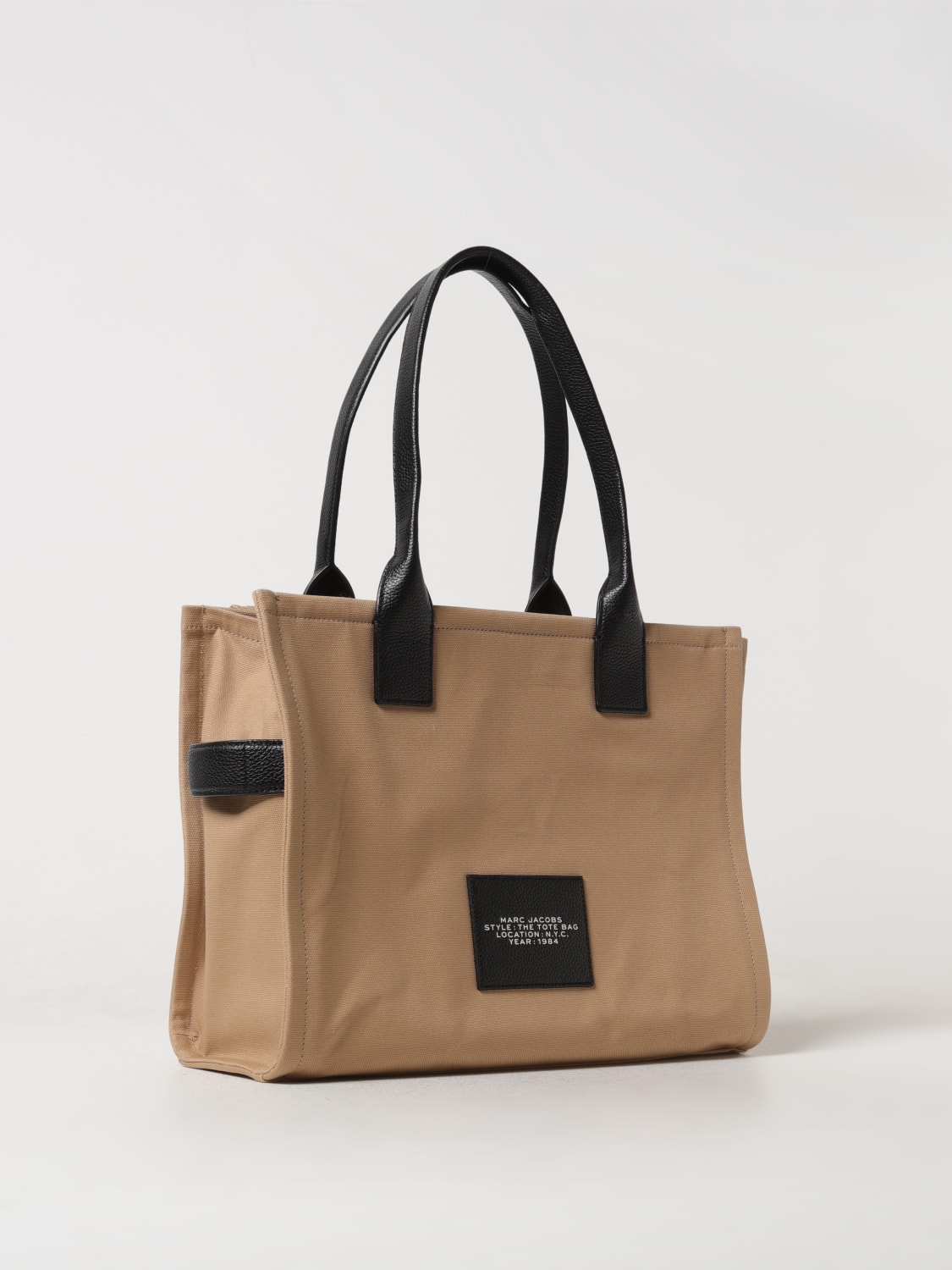 MARC JACOBS BORSA TOTE: Borsa The Cargo Tote Bag Marc Jacobs in canvas , Beige - Img 2