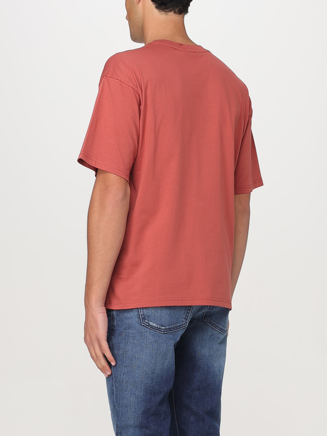 Tシャツ・カットソー DIESEL Men T-shirt Brick Red A149290GRAI 43Z DIESEL: T-shirt men - Brick Red | Diesel t-shirt A149290GRAI