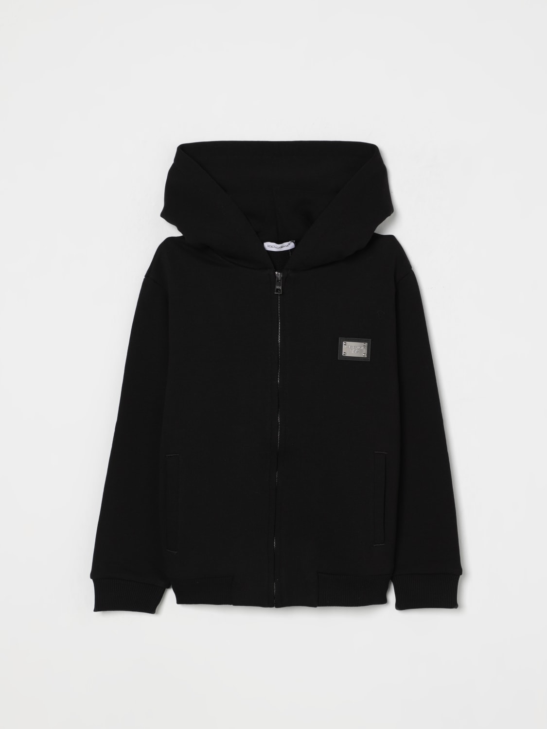 DOLCE & GABBANA SWEATER: Sweater kids Dolce & Gabbana, Black - Img 1