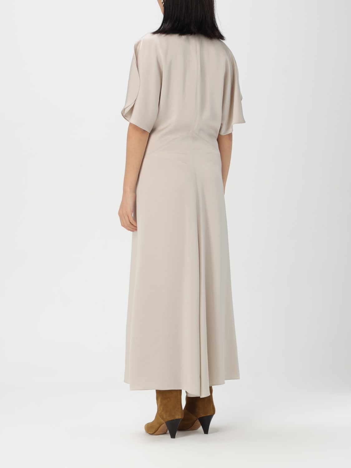 ワンピース ISABEL MARANT Woman Dress White RO0681FAC1J04I 20CK OPHELIE DRESS Woman ecru | ISABEL MARANT Official online store
