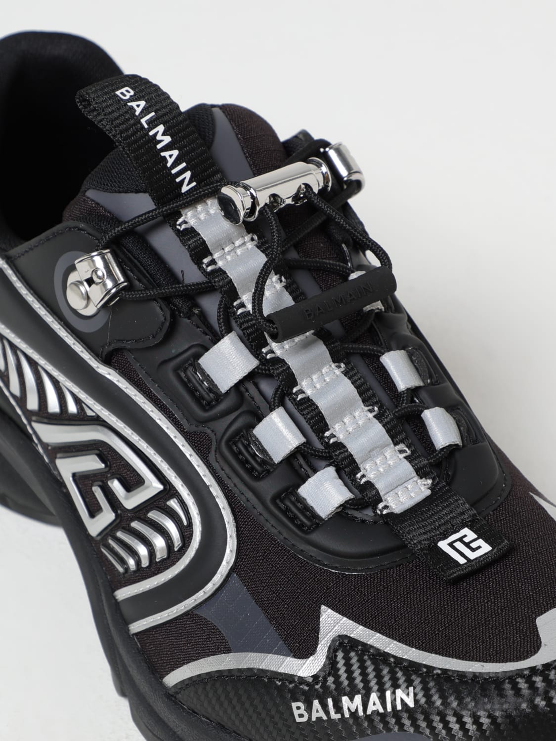 スニーカー BALMAIN Men Sneakers EM1VI357 LSGZ EAC Black BALMAIN: Sneakers men - Black | Balmain sneakers