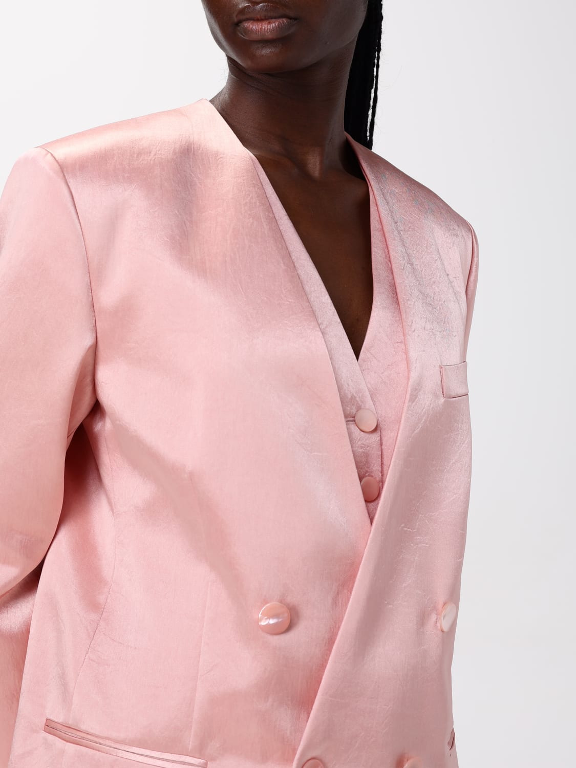 PHILOSOPHY DI LORENZO SERAFINI: Blazer woman - Pink