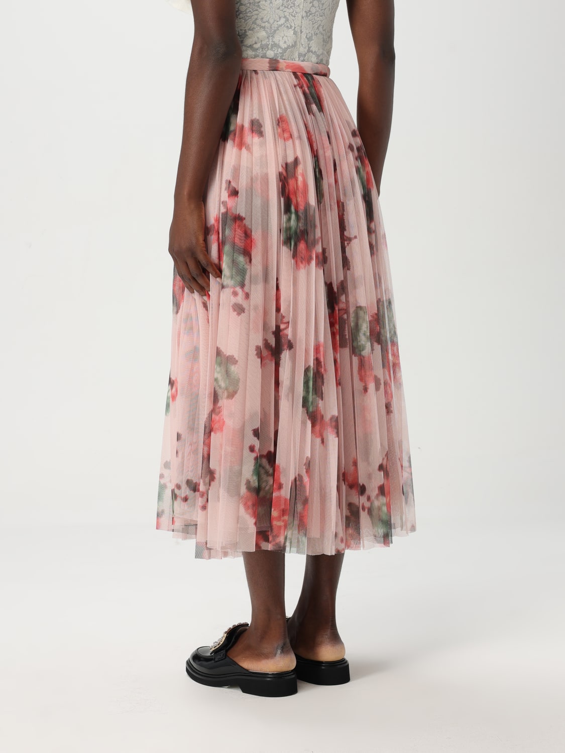 PHILOSOPHY DI LORENZO SERAFINI FALDA: Falda mujer Philosophy Di Lorenzo Serafini, Rosa - Img 3