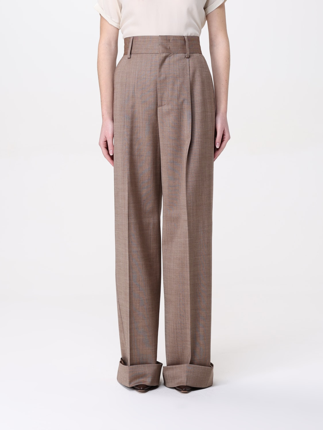 パンツ PHILOSOPHY DI LORENZO SERAFINI Woman Pants Beige 03070726 PHILOSOPHY DI LORENZO SERAFINI: Pants woman - Beige
