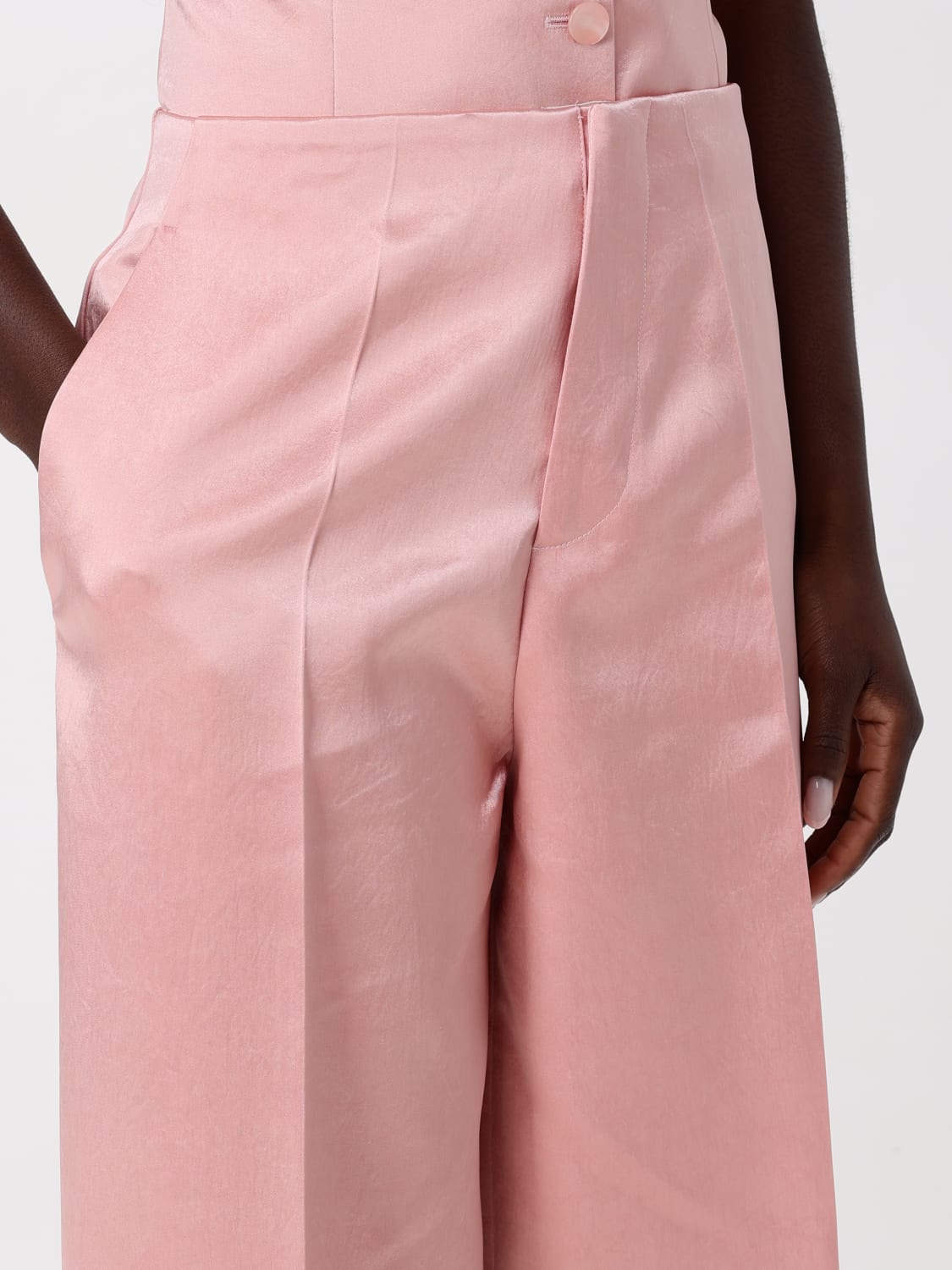 パンツ PHILOSOPHY DI LORENZO SERAFINI Woman Pants Pink PHILOSOPHY DI LORENZO SERAFINI: Pants woman - Pink