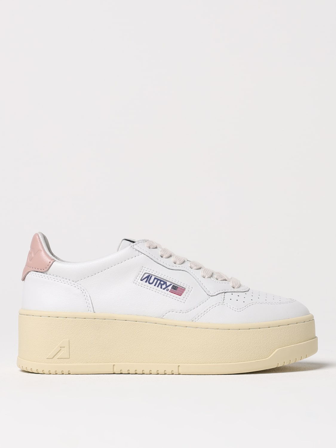 スニーカー AUTRY Woman Sneakers White PTLWLL80 AUTRY: Shoes woman - White | Autry sneakers PTLWLL80 online