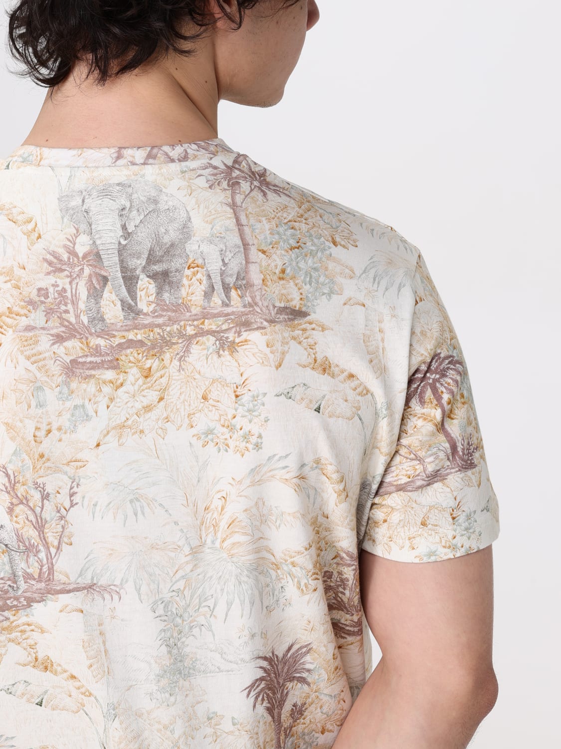 Tシャツ・カットソー ETRO Men T-shirt Yellow MRMA0002AK589 X0820 ETRO: T-shirt men - Yellow | Etro t-shirt MRMA0002AK589