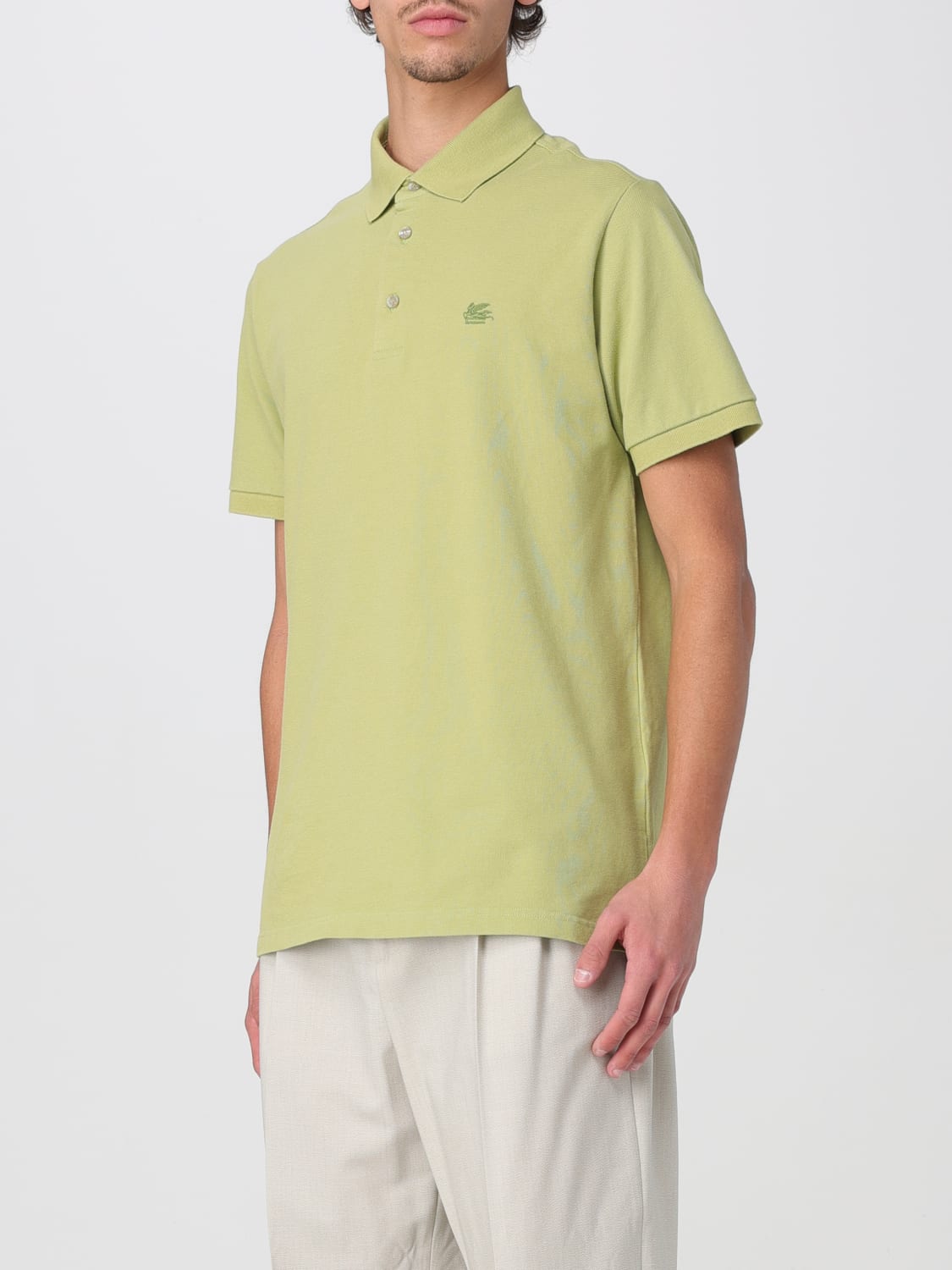 ETRO POLO: Polo herren Etro, Grün - Img 4