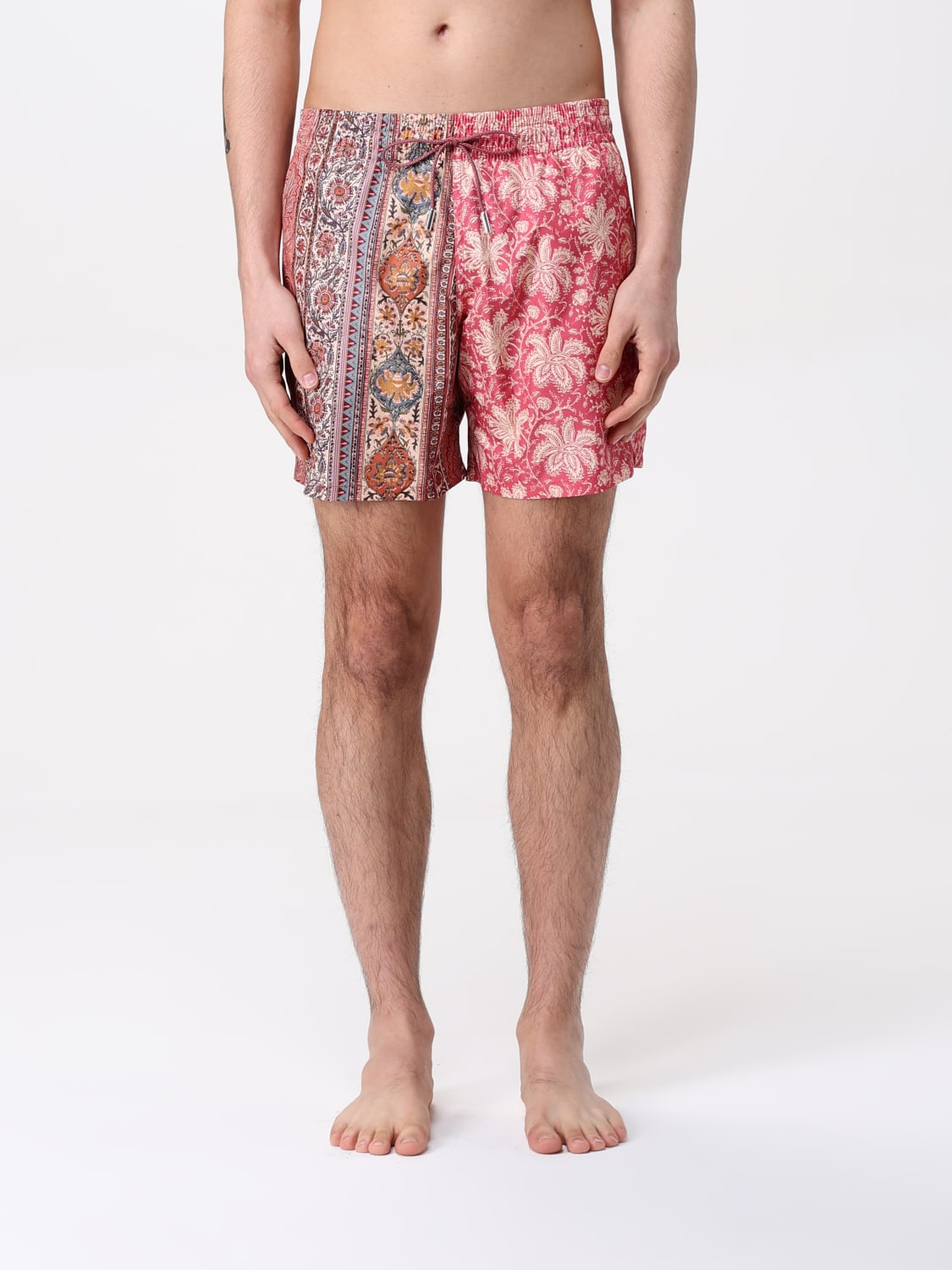 ETRO COSTUME: Costume da bagno paisley Etro, Rosso - Img 1