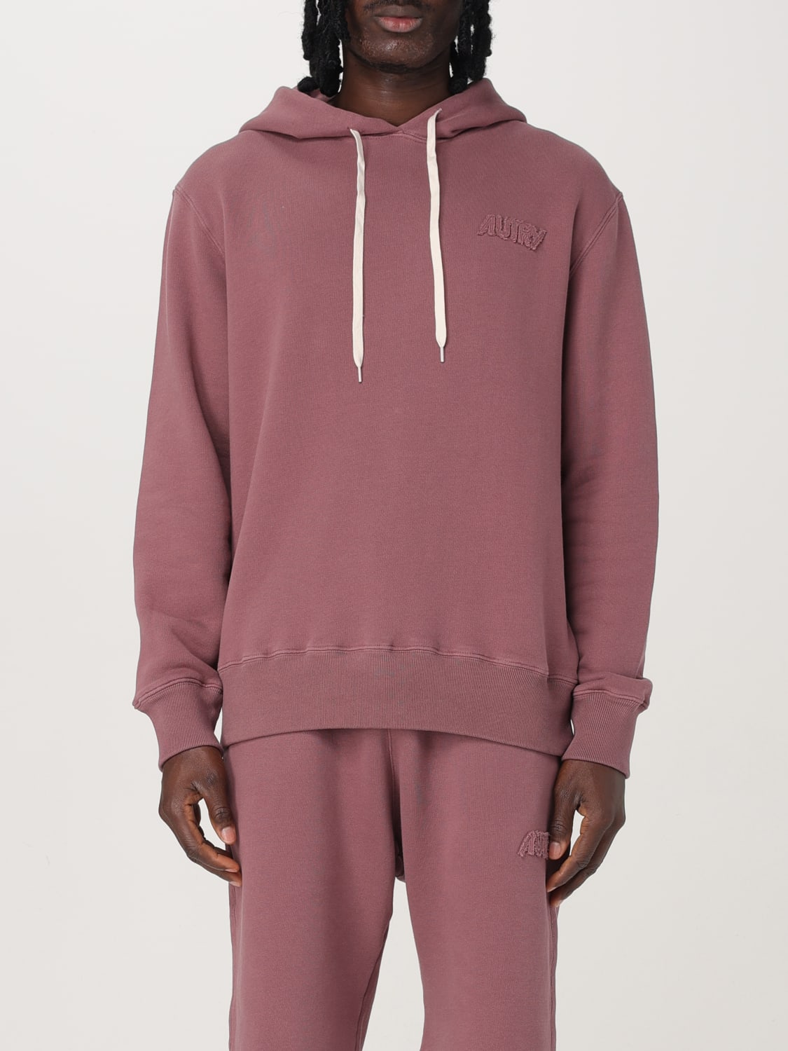 関税送料込み【AUTRY】Men Sweatshirt Brown HOPM77JE AUTRY: Sweatshirt men - Brown | Autry sweatshirt HOPM77JE