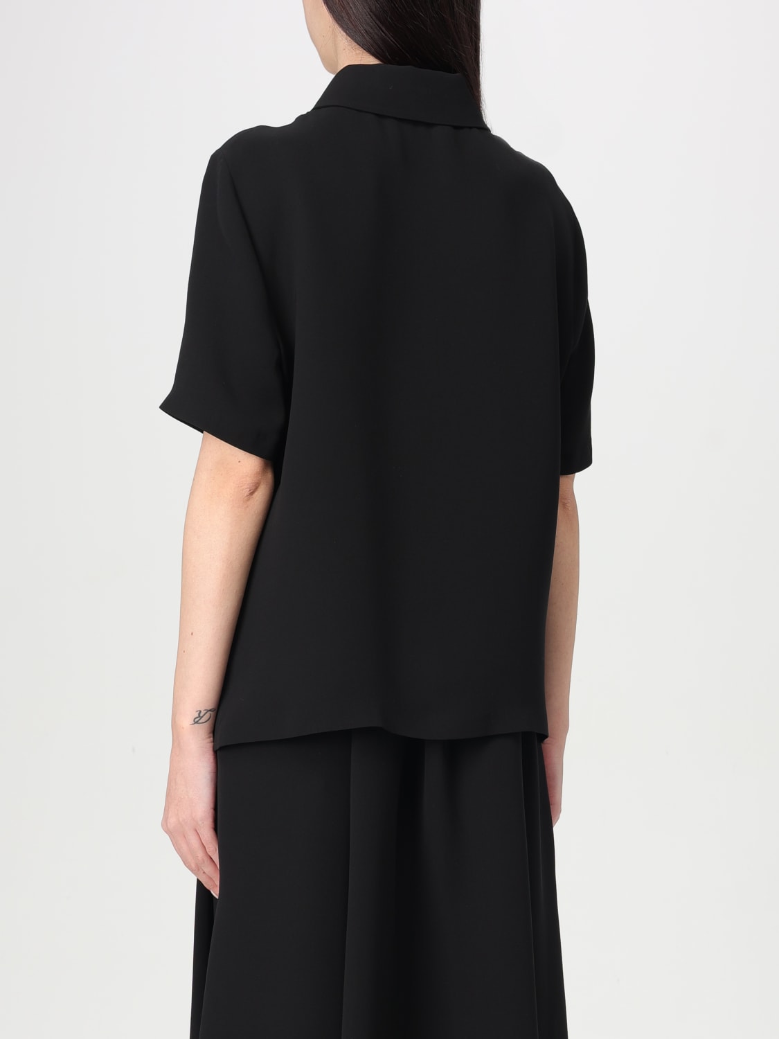 FENDI: Top woman - Black | Fendi polo shirt FS8227AWZI