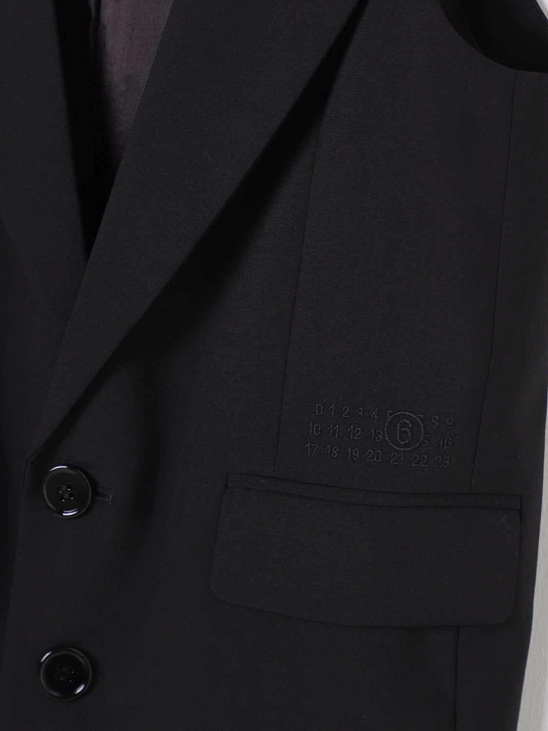 MM6 MAISON MARGIELA WAISTCOAT: Jacket kids Mm6 Maison Margiela, Black - Img 3