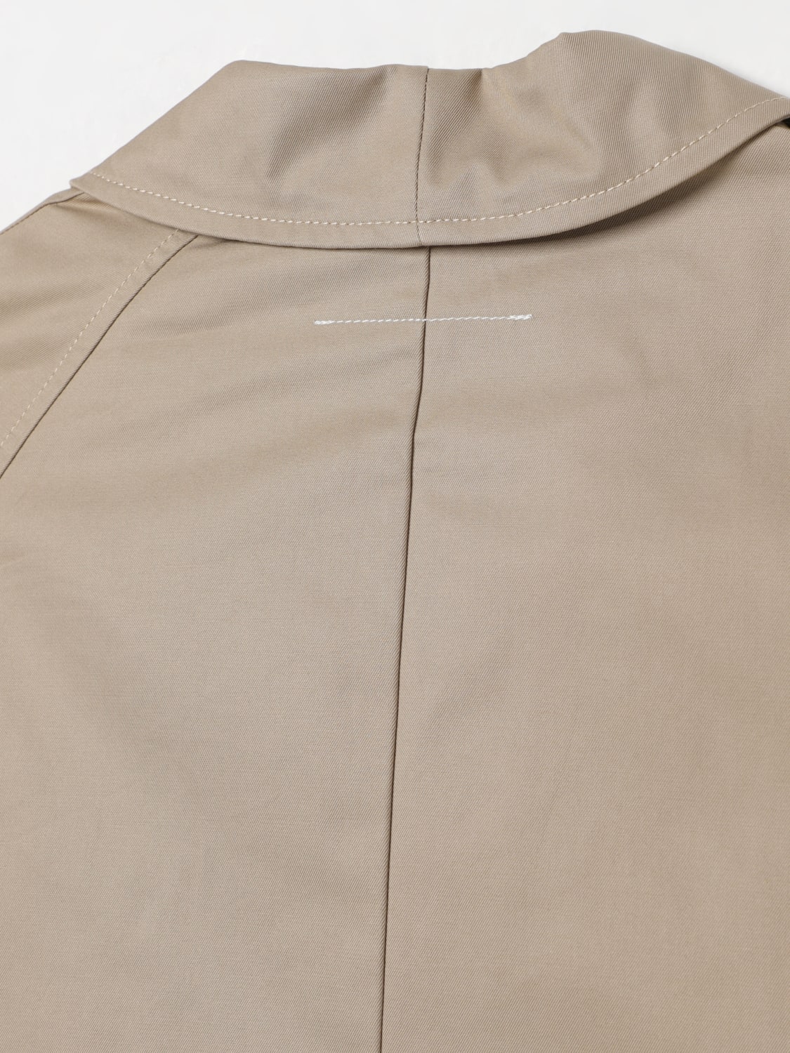 MM6 MAISON MARGIELA BLAZER: Blazer crop Mm6 Maison Margiela, Fango - Img 3