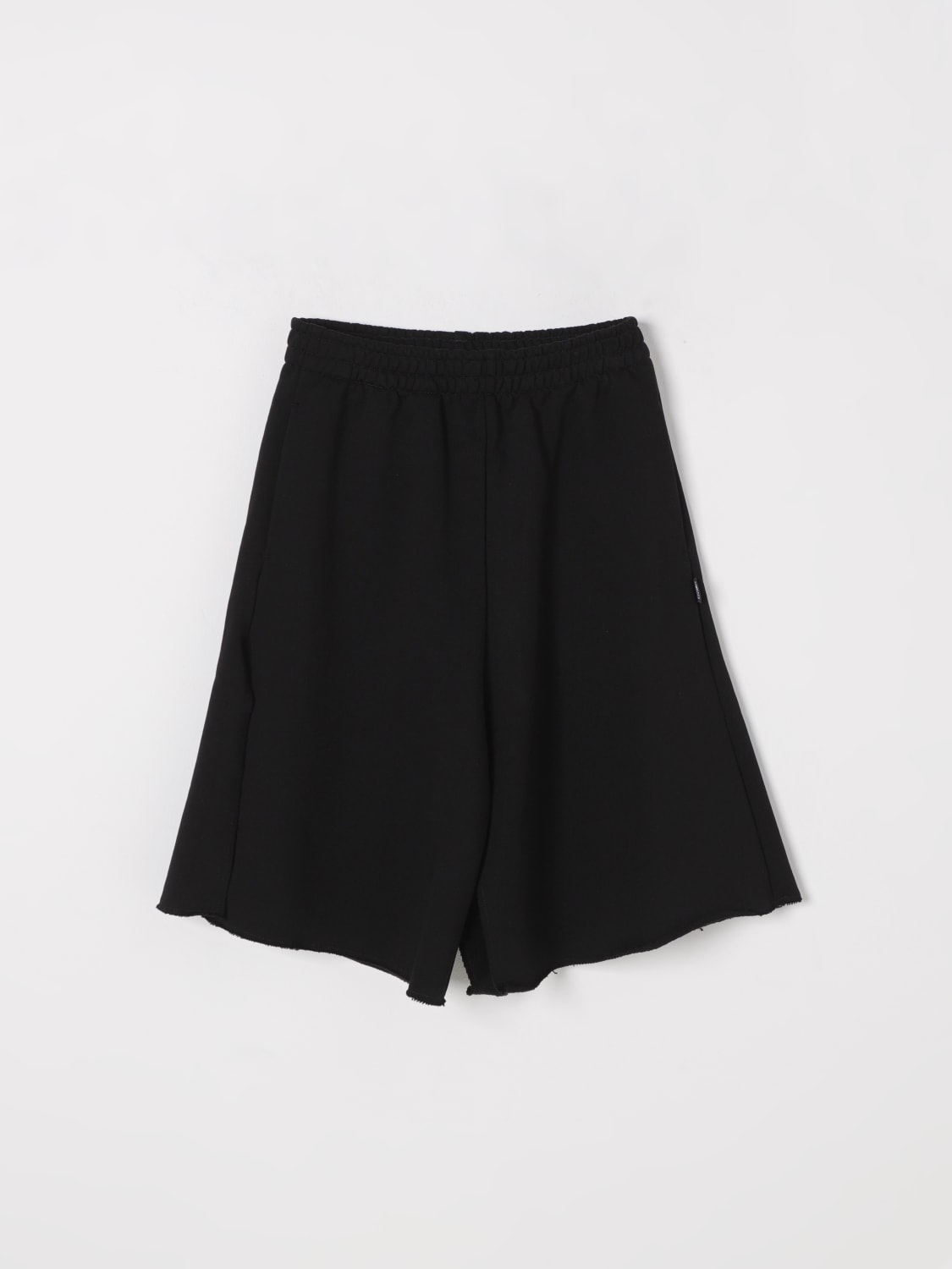 キッズ用ボトムス MM6 Maison Margiela SS24 PANTS (M60496.MM014 M6900 BLACK) MM6 パンツ Maison Margiela(エムエムシックス メゾン