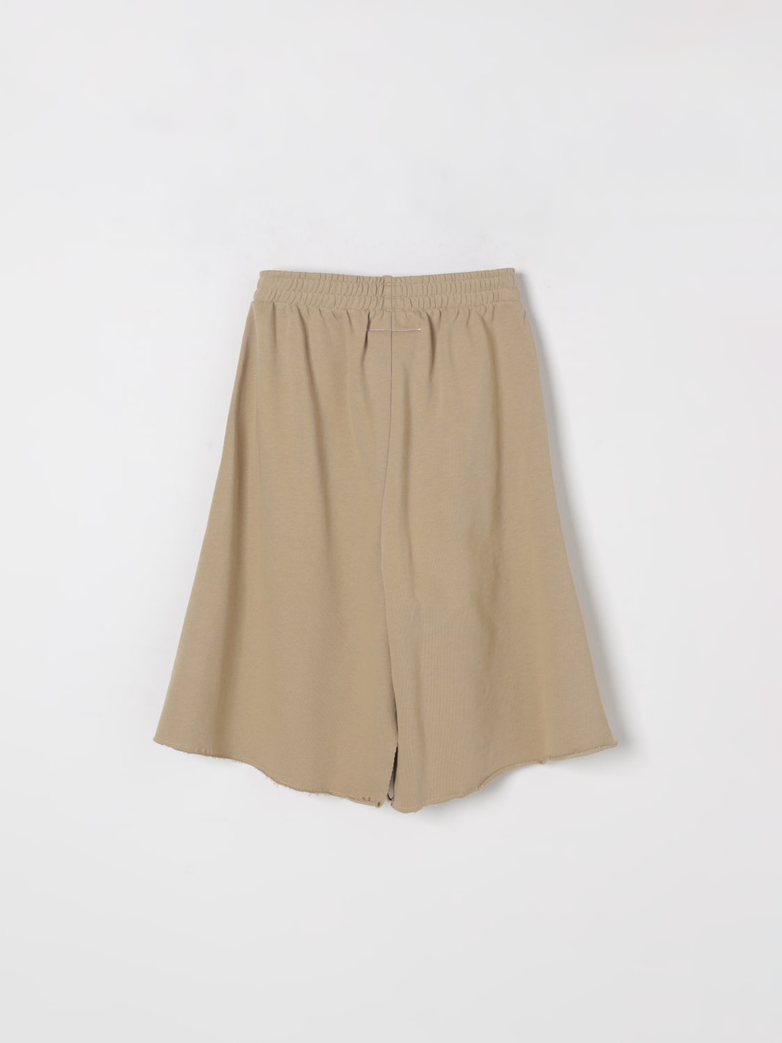 MM6 MAISON MARGIELA PANTALONCINO: Pantalone in cotone Mm6 Maison Margiela, Beige - Img 2