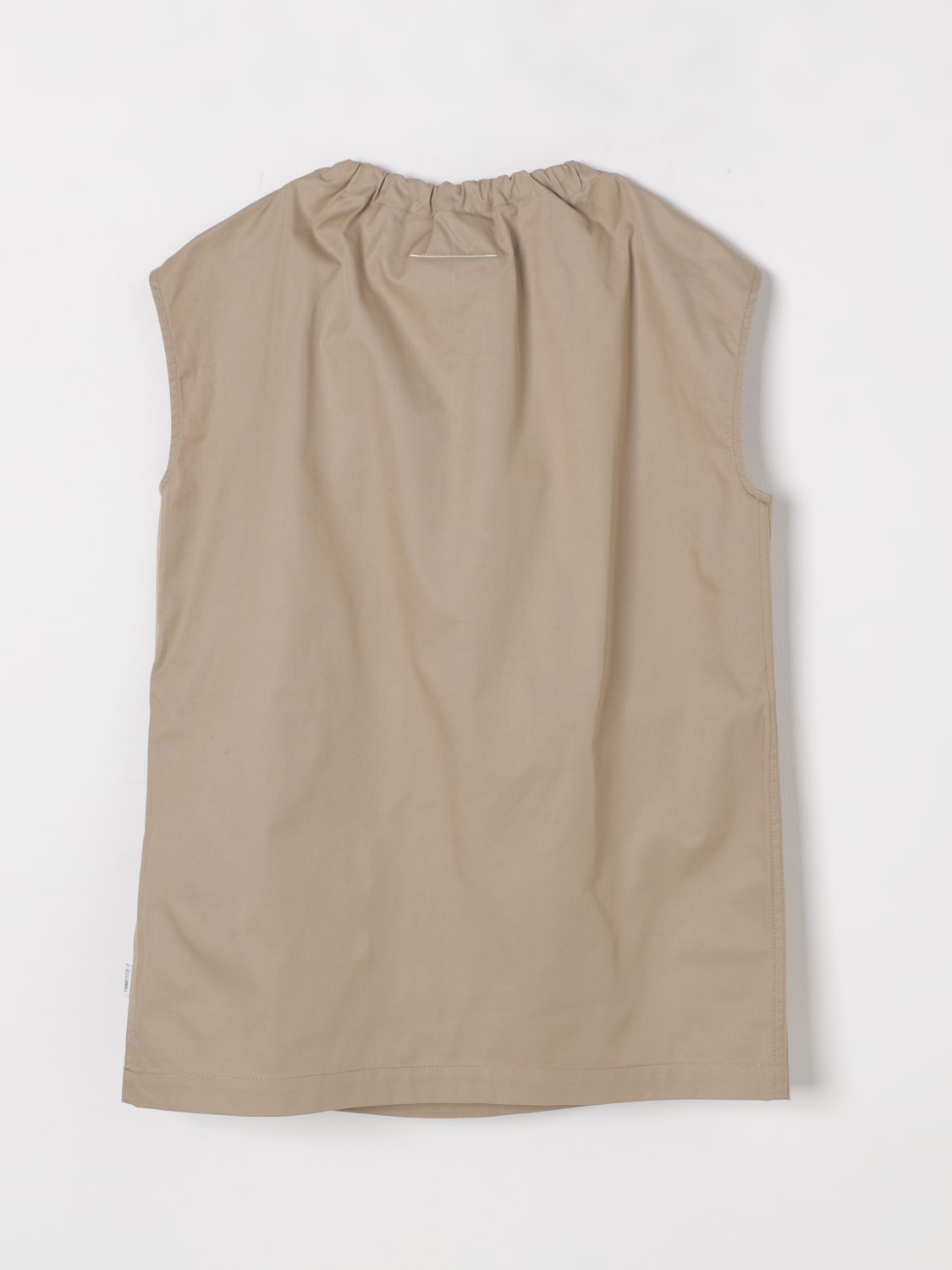 MM6 MAISON MARGIELA ABITO: Abito di cotone Mm6 Maison Margiela, Beige - Img 2