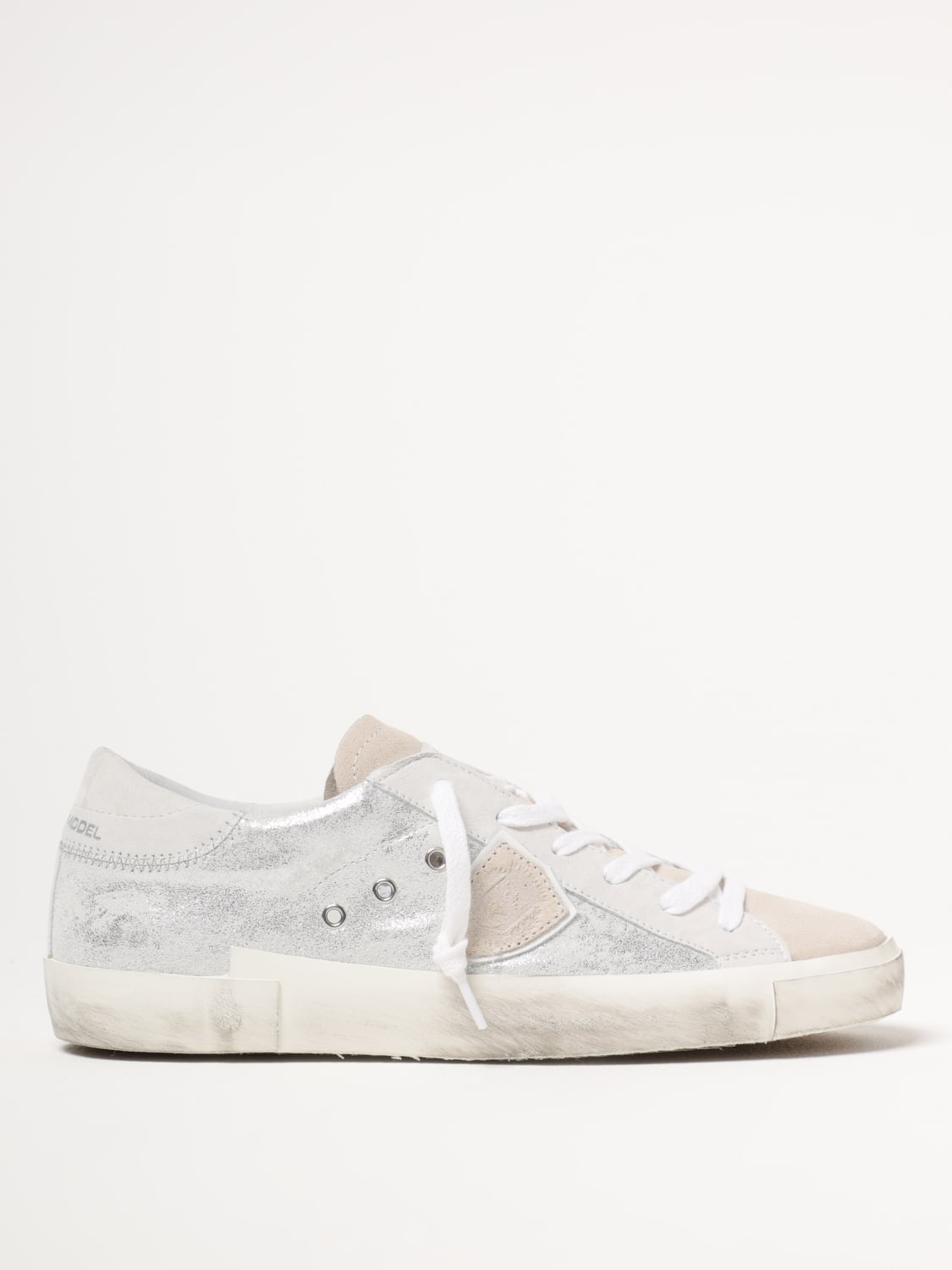 PHILIPPE MODEL 运动鞋: 运动鞋 女士 Philippe Model, 灰色 - Img 1