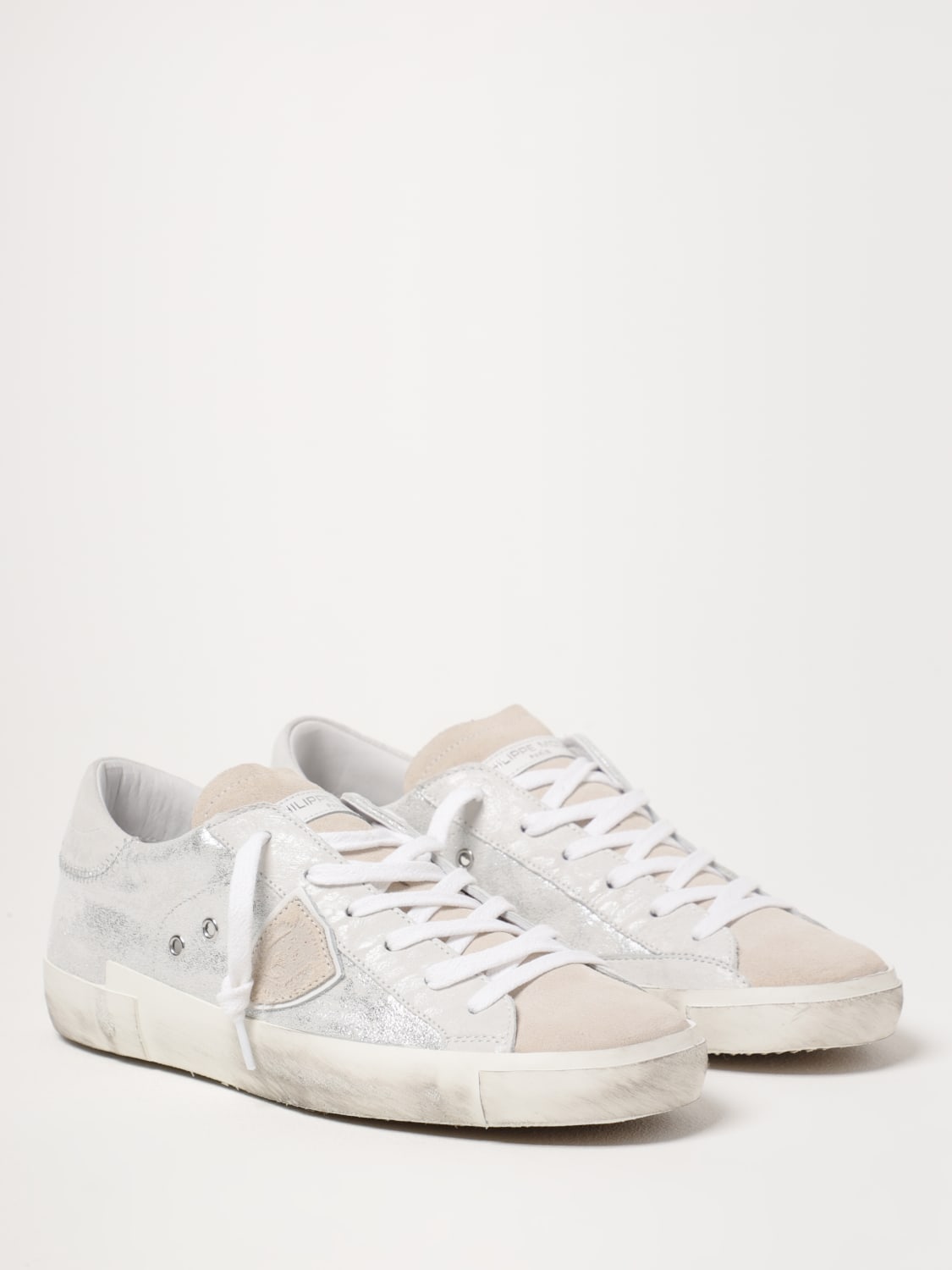 PHILIPPE MODEL 运动鞋: 运动鞋 女士 Philippe Model, 灰色 - Img 2