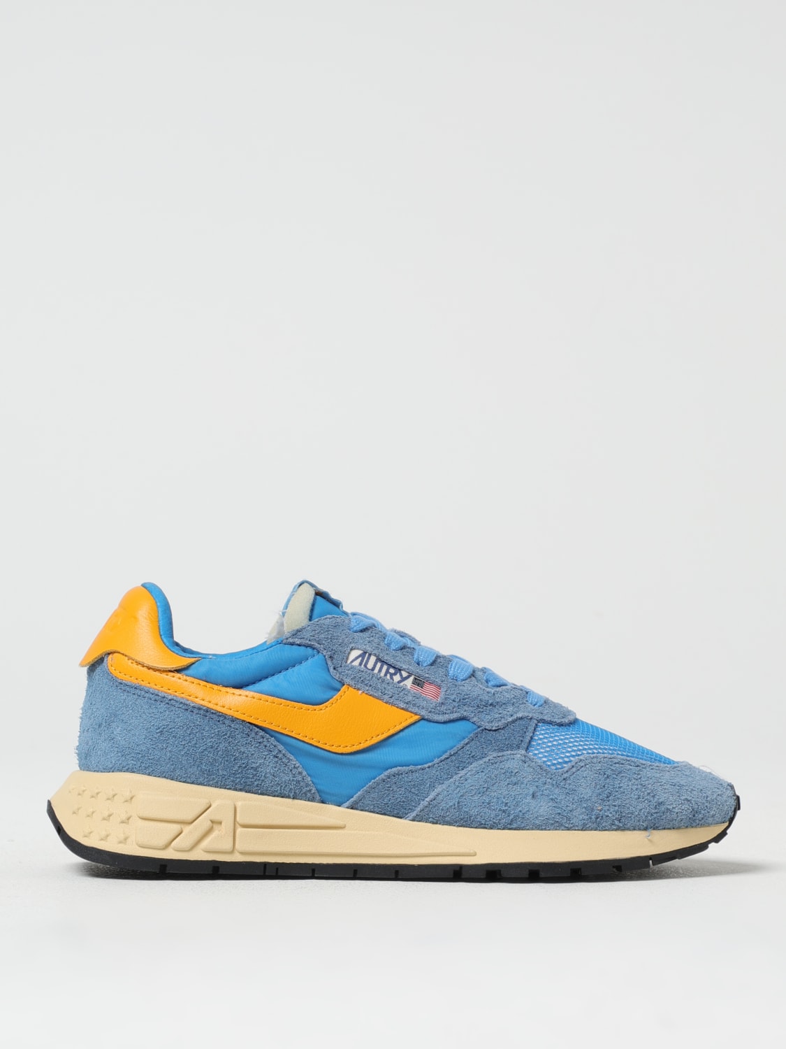 スニーカー AUTRY Men Sneakers Gnawed Blue WWLMUT02 AUTRY: Sneakers men - Gnawed Blue | Autry sneakers WWLMUT02