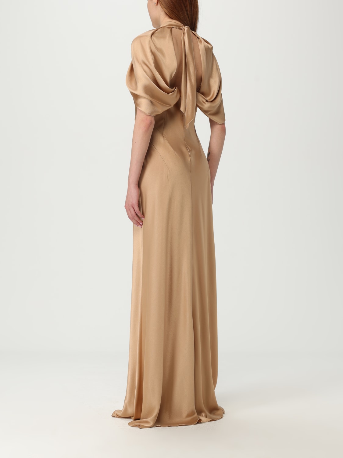 ALBERTA FERRETTI ROBE: Robes femme Alberta Ferretti, Marron - Img 2