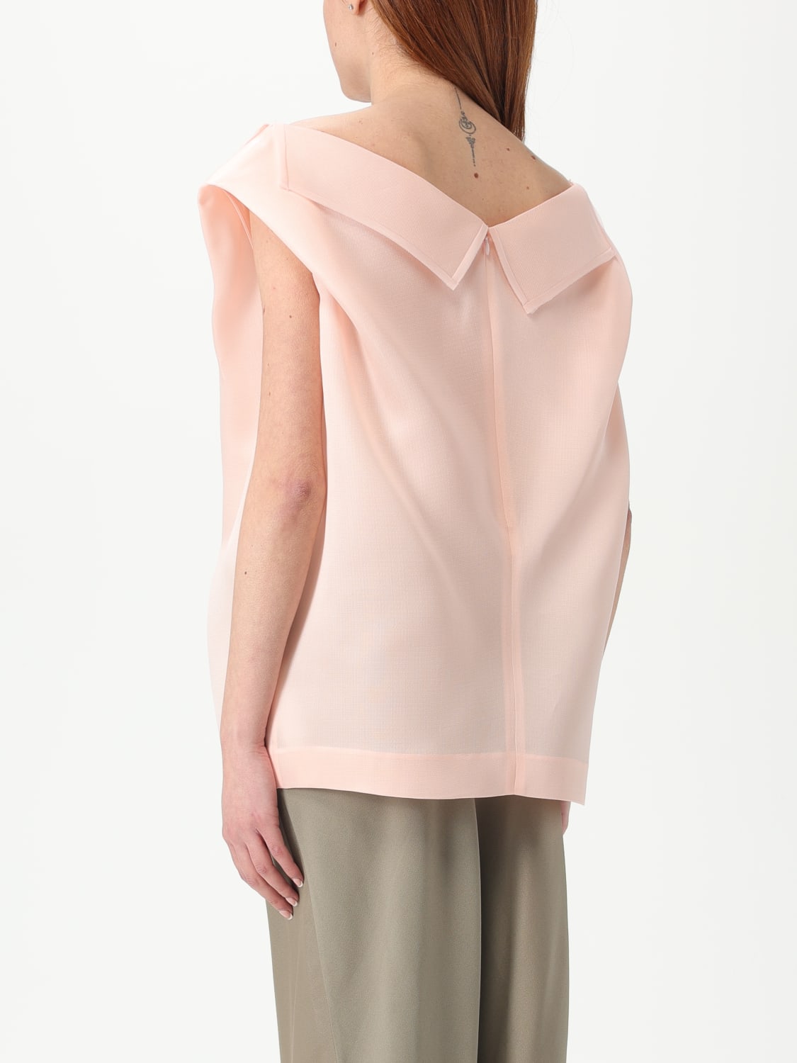 KHAITE TOP: Top woman Khaite, Pink - Img 2